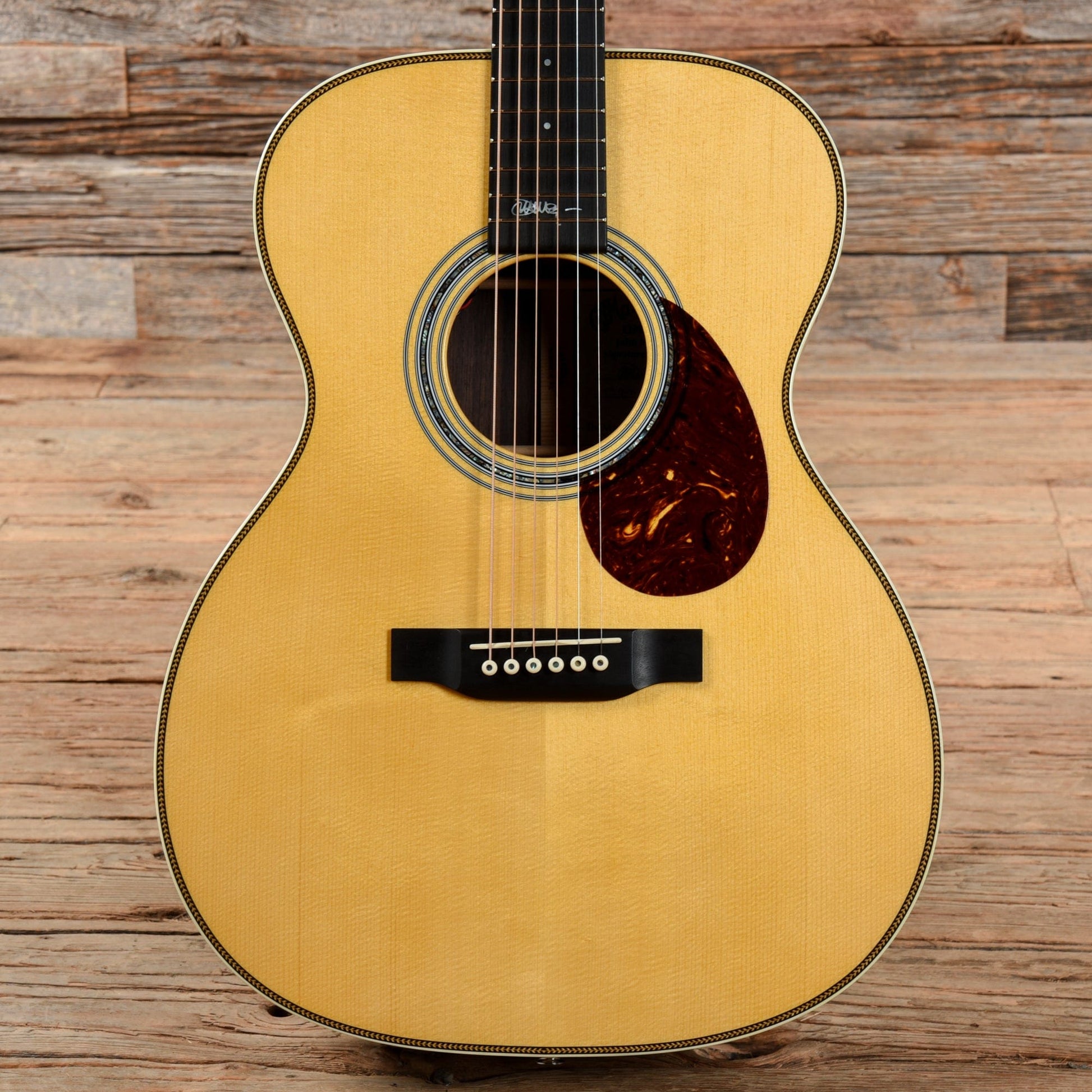 Martin OMJM John Mayer Natural 2021 Acoustic Guitars / OM and Auditorium