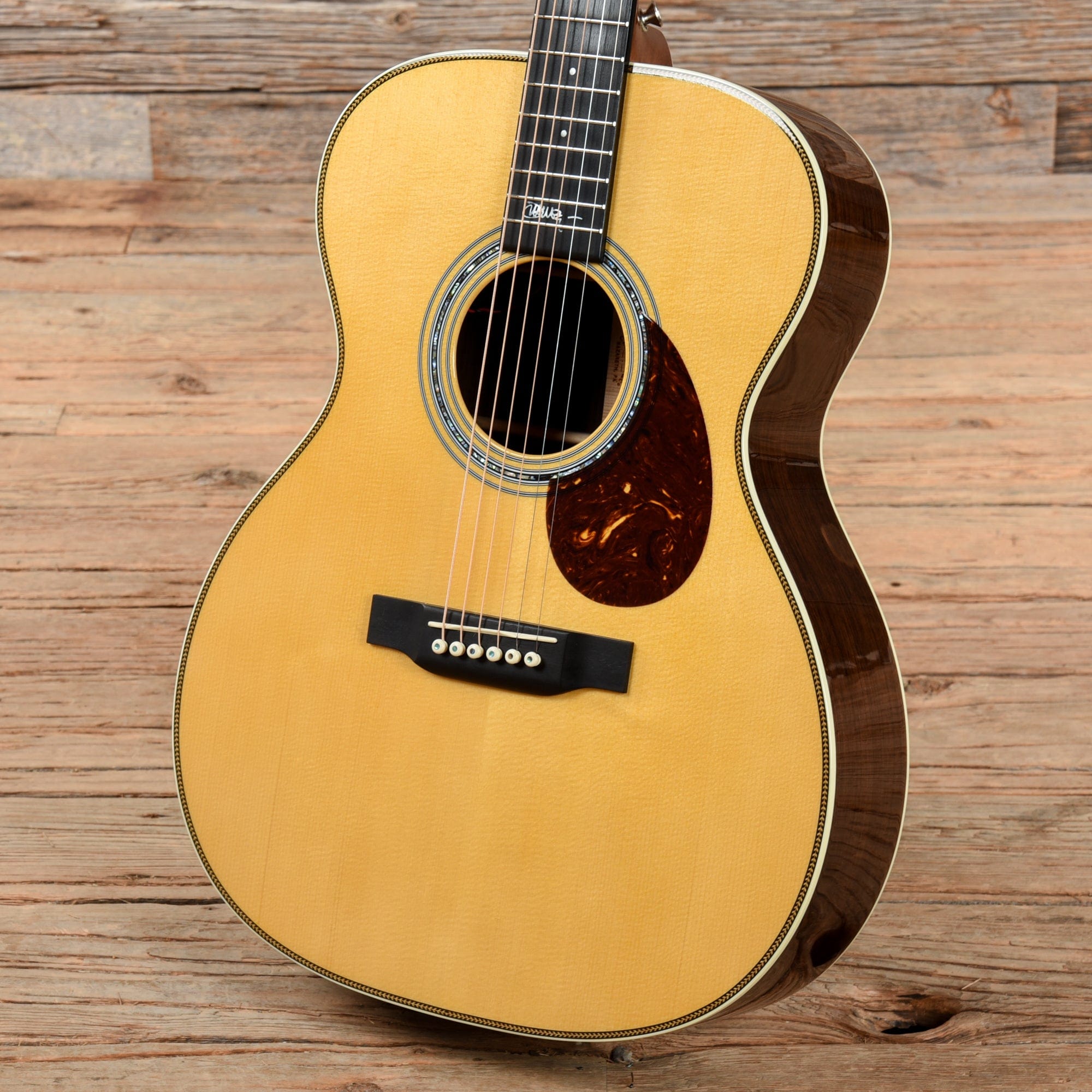 Martin OMJM John Mayer Natural 2021 Acoustic Guitars / OM and Auditorium