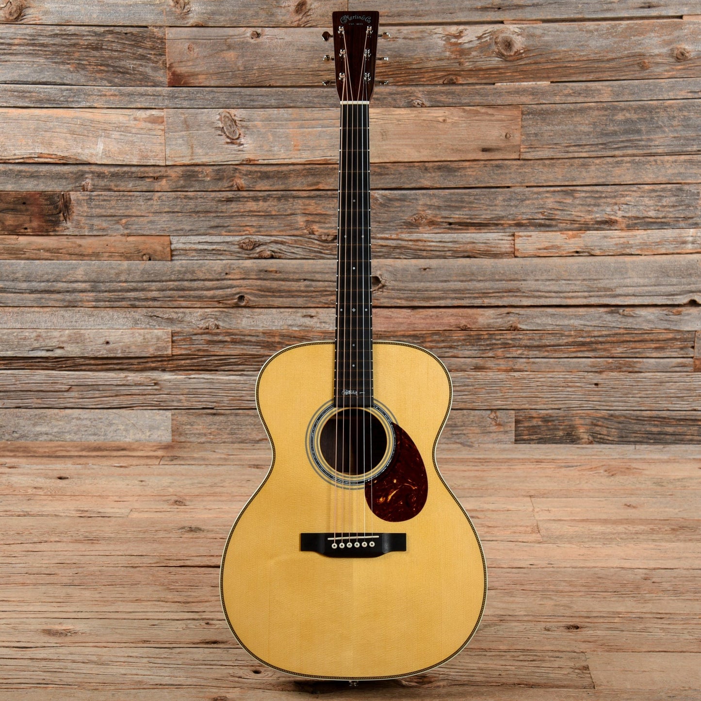 Martin OMJM John Mayer Natural 2021 Acoustic Guitars / OM and Auditorium