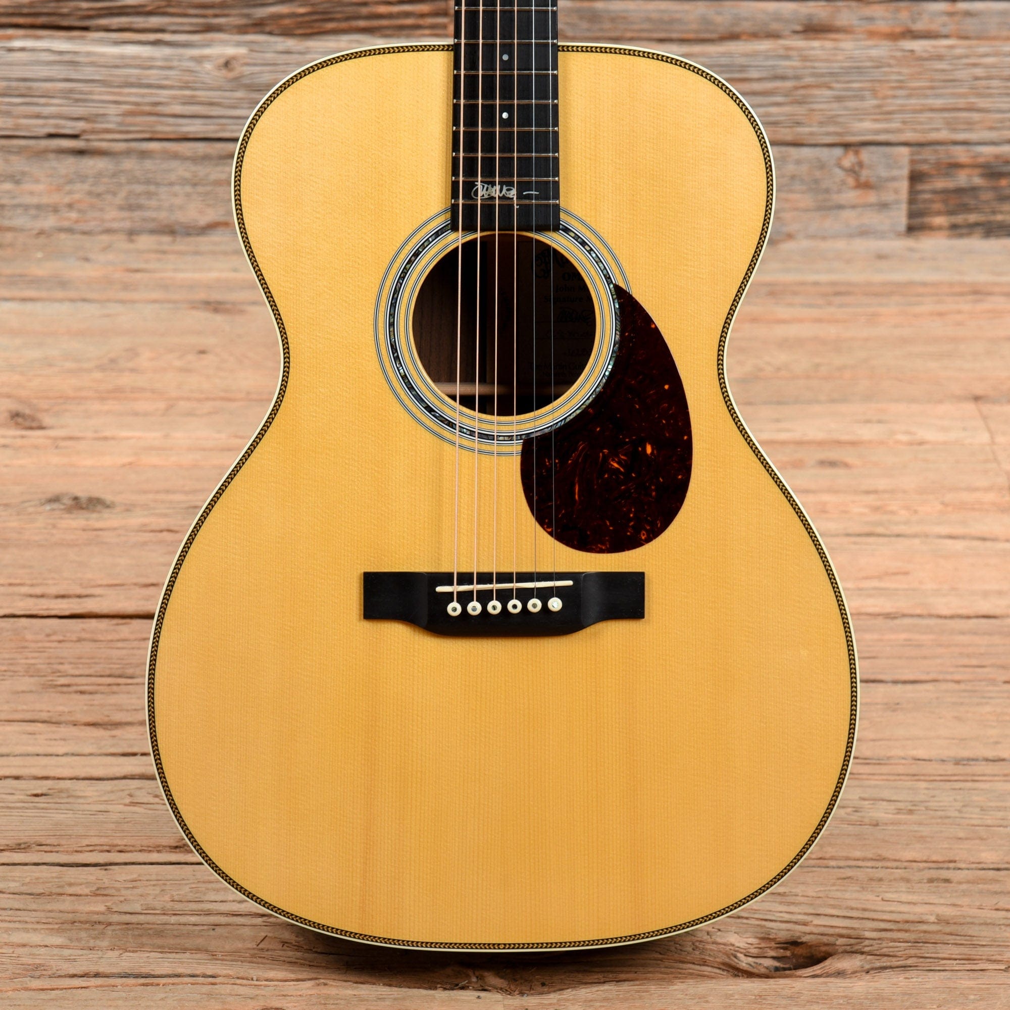 Martin OMJM John Mayer Natural Acoustic Guitars / OM and Auditorium