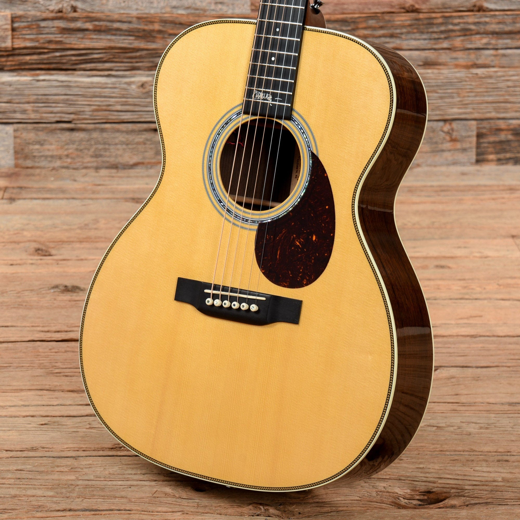 Martin OMJM John Mayer Natural Acoustic Guitars / OM and Auditorium