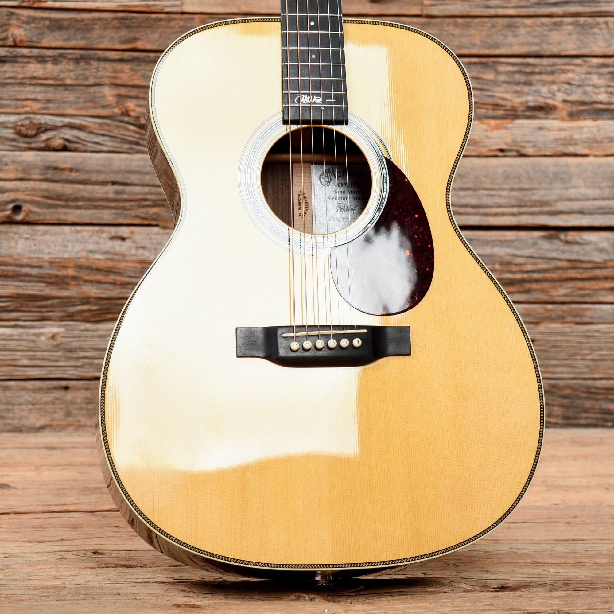 Martin OMJM John Mayer Natural Acoustic Guitars / OM and Auditorium