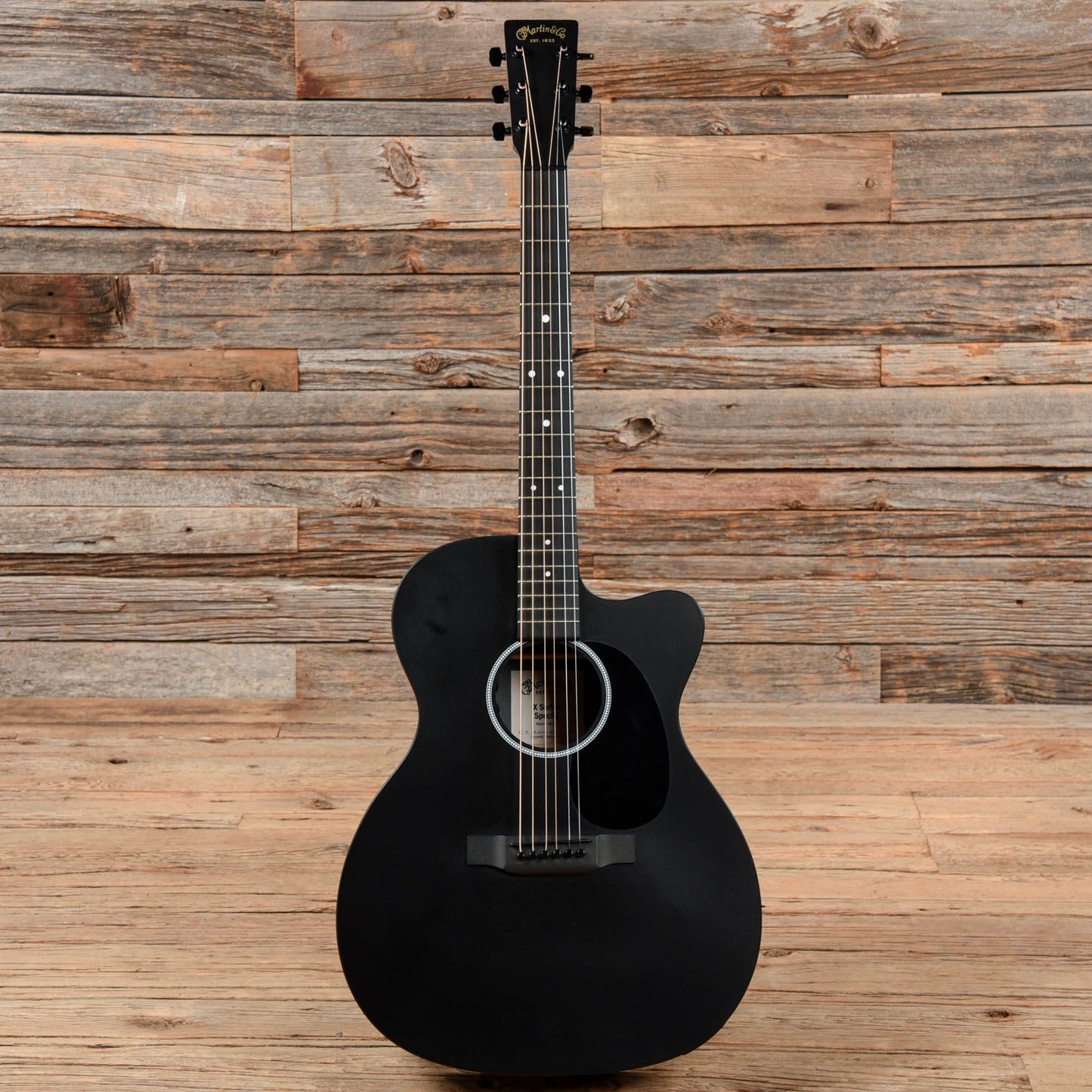 Martin Special X Style 000 Black Acoustic Guitars / OM and Auditorium
