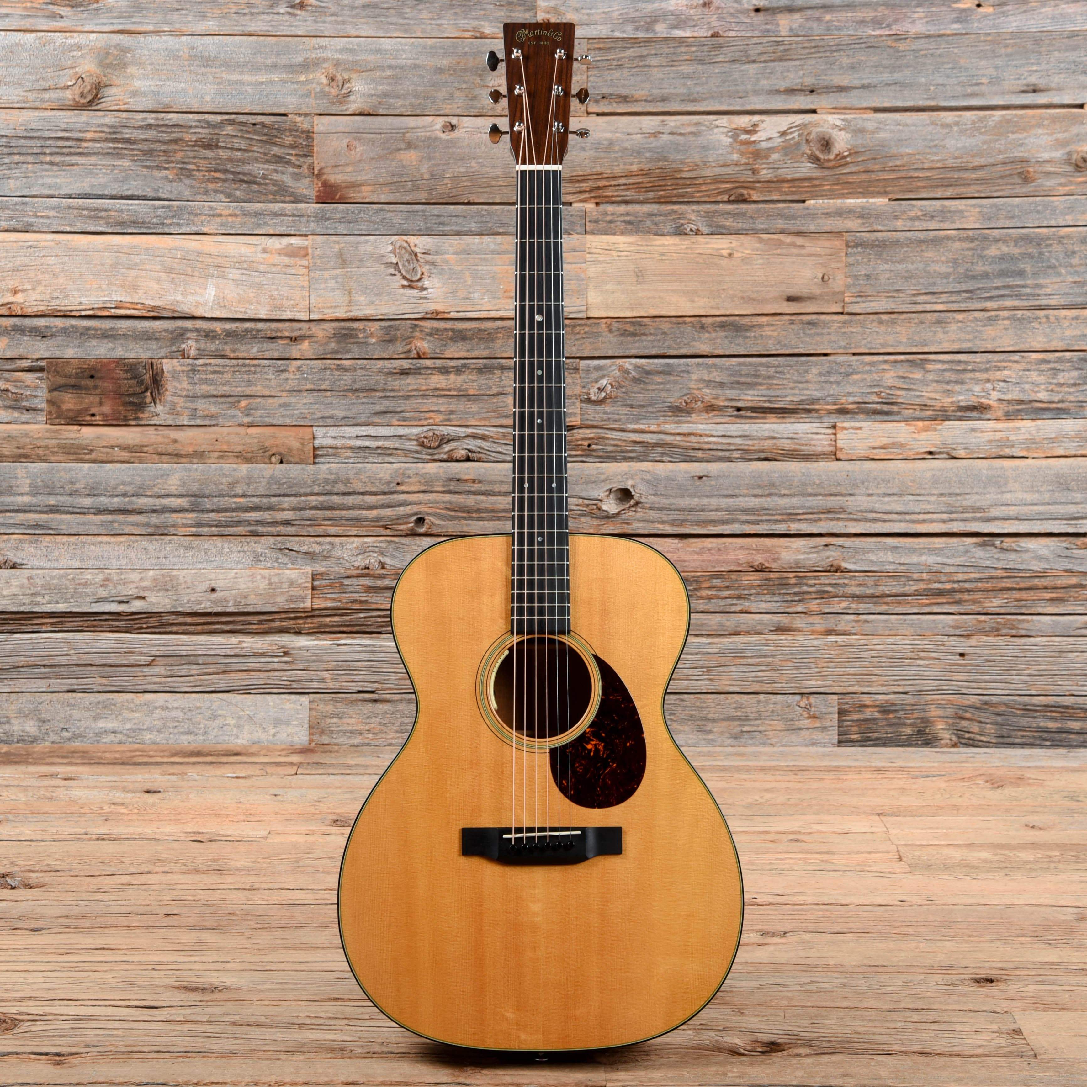Martin Standard Series OM-18E Natural 2018 Acoustic Guitars / OM and Auditorium