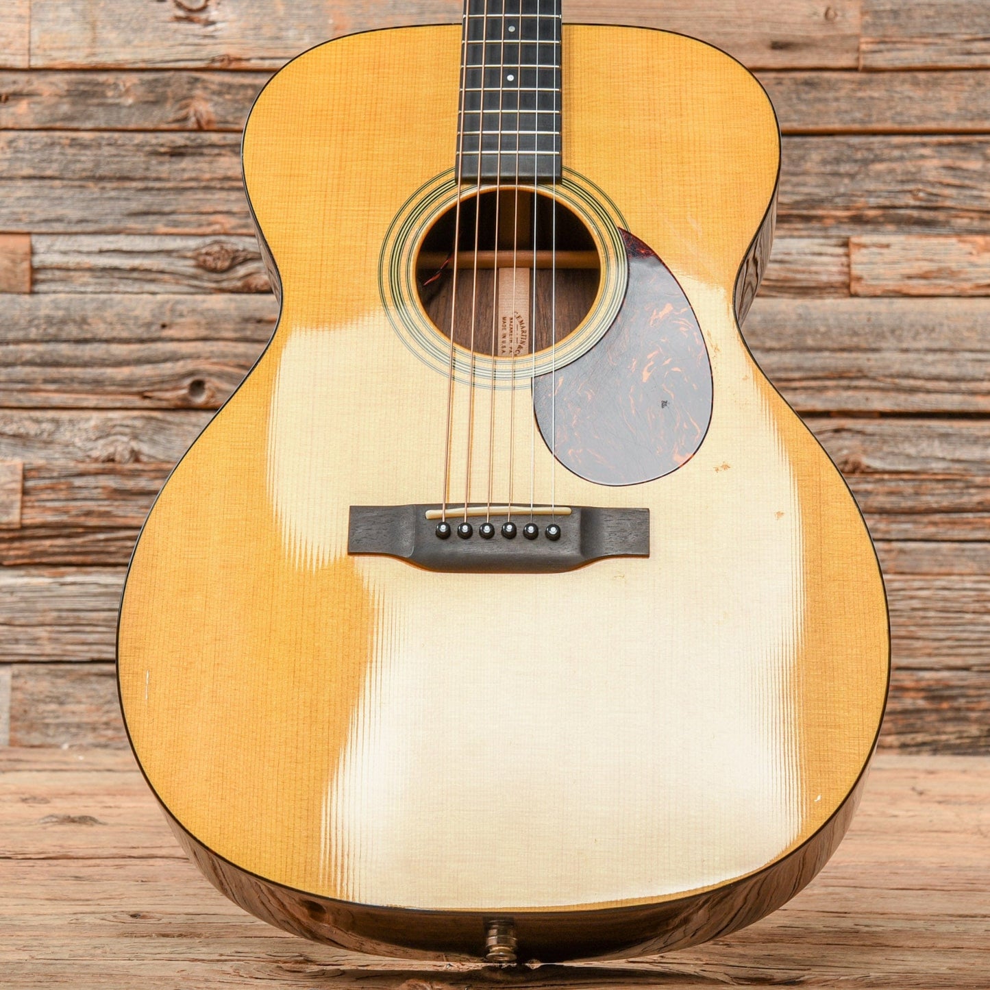 Martin Standard Series OM-21 Natural 2014 Acoustic Guitars / OM and Auditorium