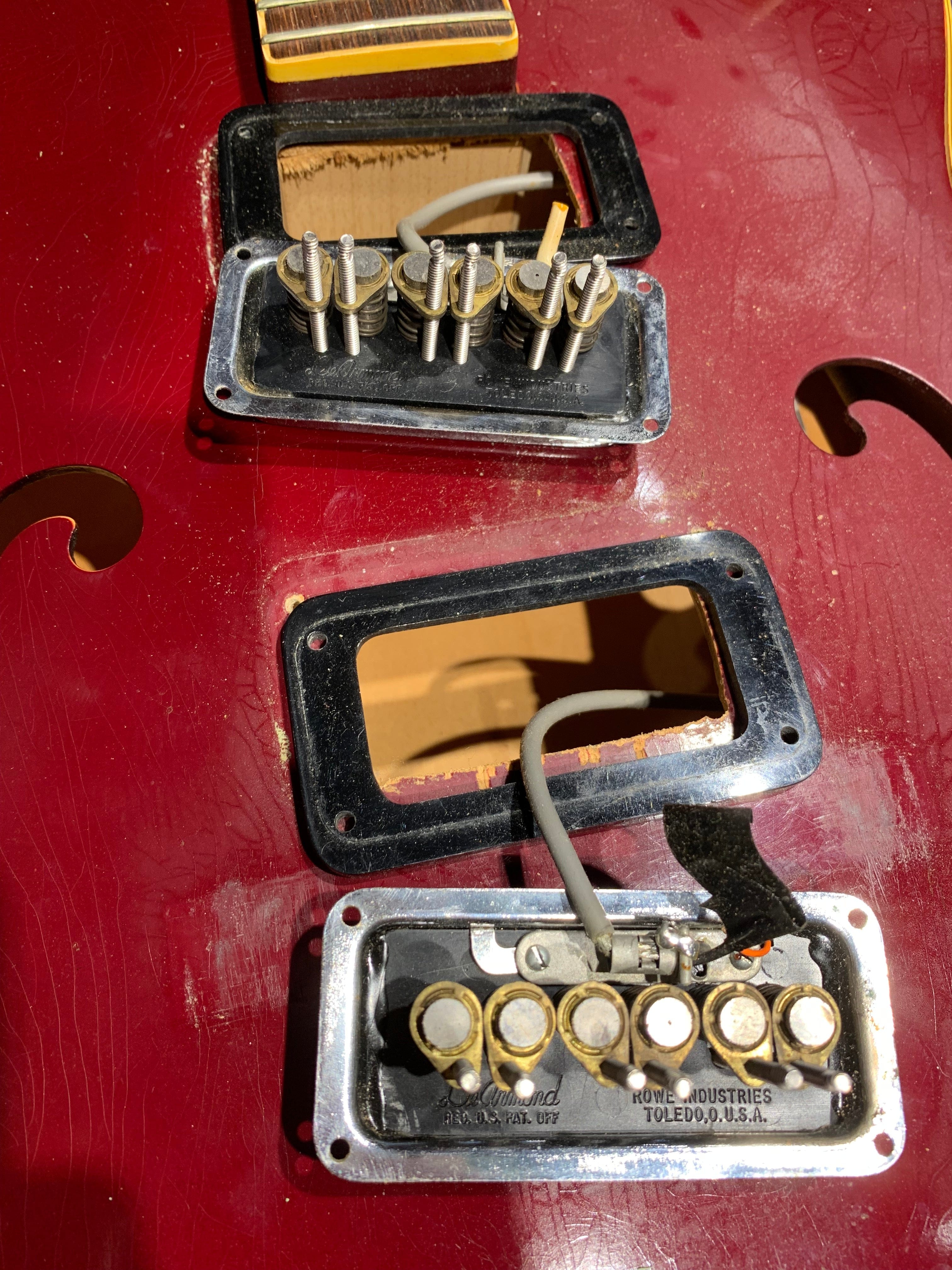 Martin GT-75 Burgundy 1966 Electric Guitars / Hollow Body