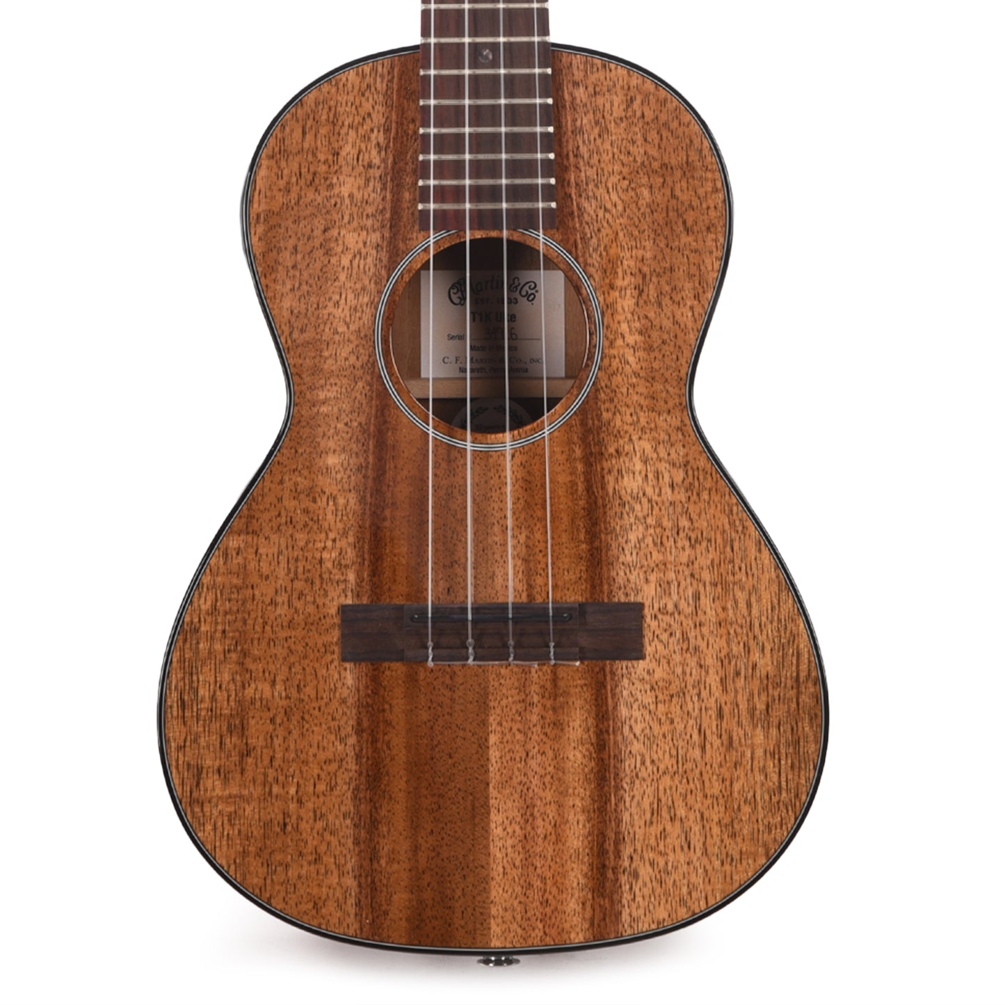 Martin TKE Uke Tenor Ukulele Koa/Koa Natural Folk Instruments / Ukuleles