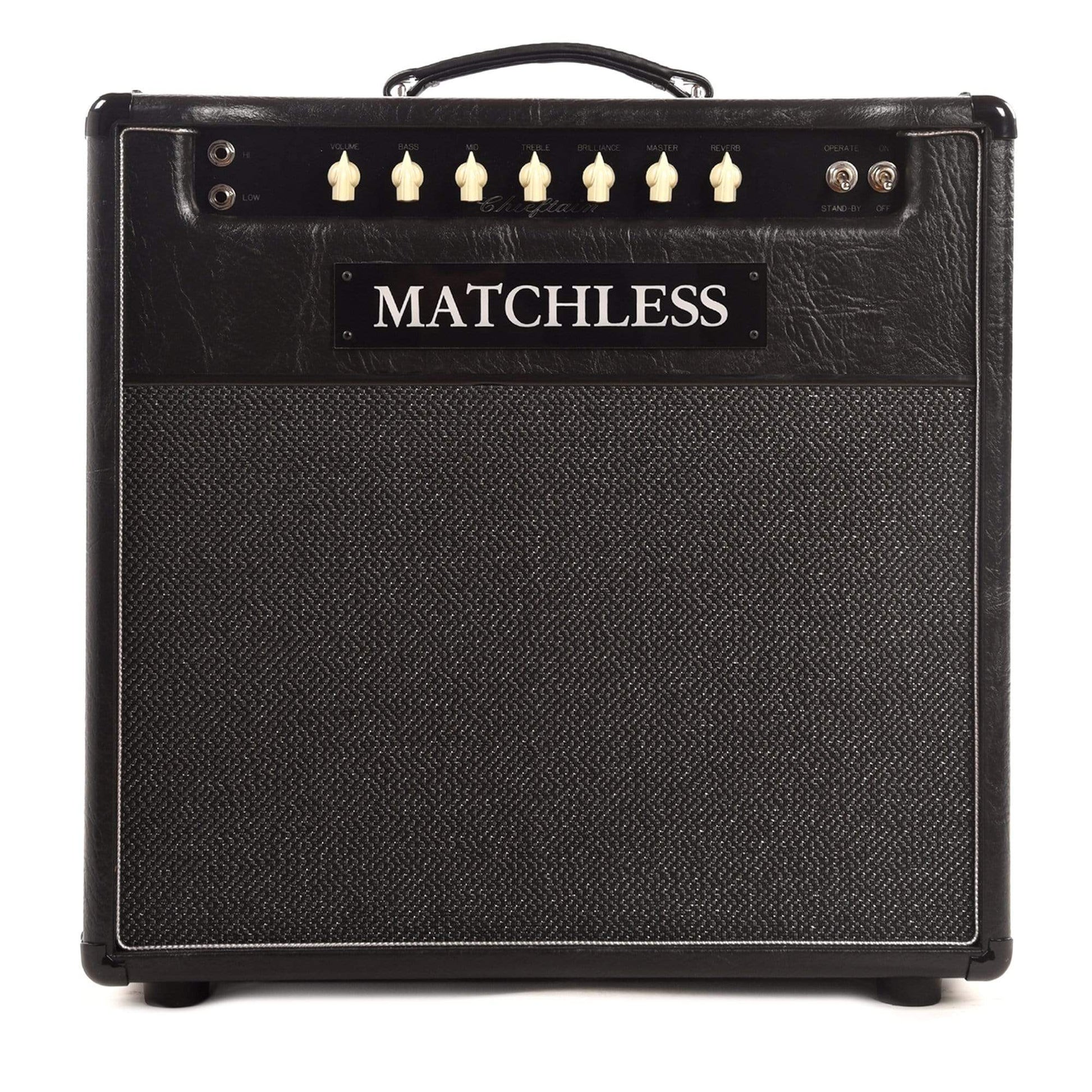 Matchless Chieftan Reverb 40W 1x12" Combo Black Amps / Guitar Combos