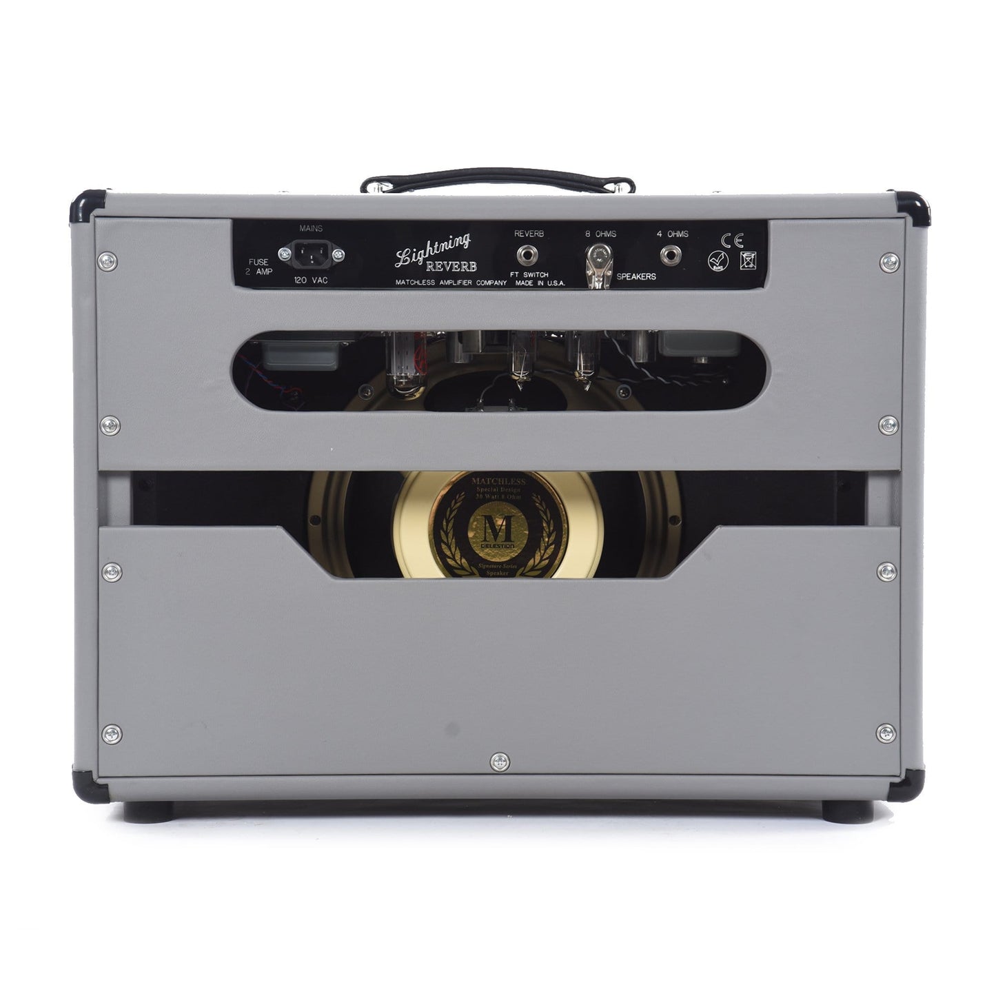 Matchless Lightning 15W Reverb 1x12" Combo Dark Grey w/ Gold Grill Amps / Guitar Combos