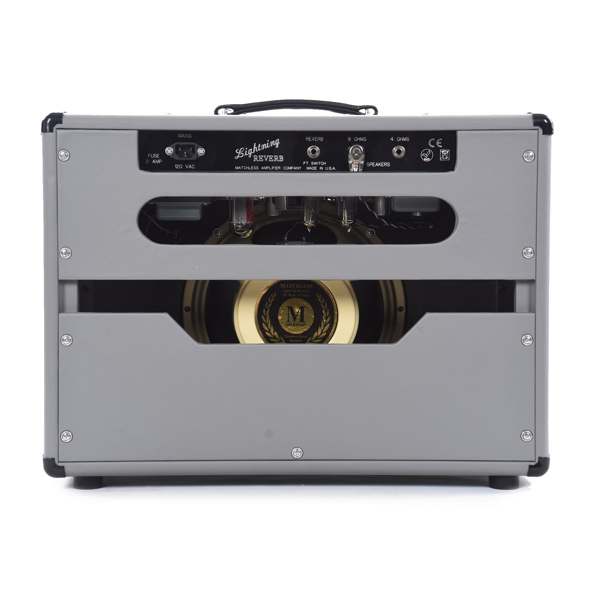 Matchless Lightning 15W Reverb 1x12" Combo Dark Grey w/ Gold Grill Amps / Guitar Combos