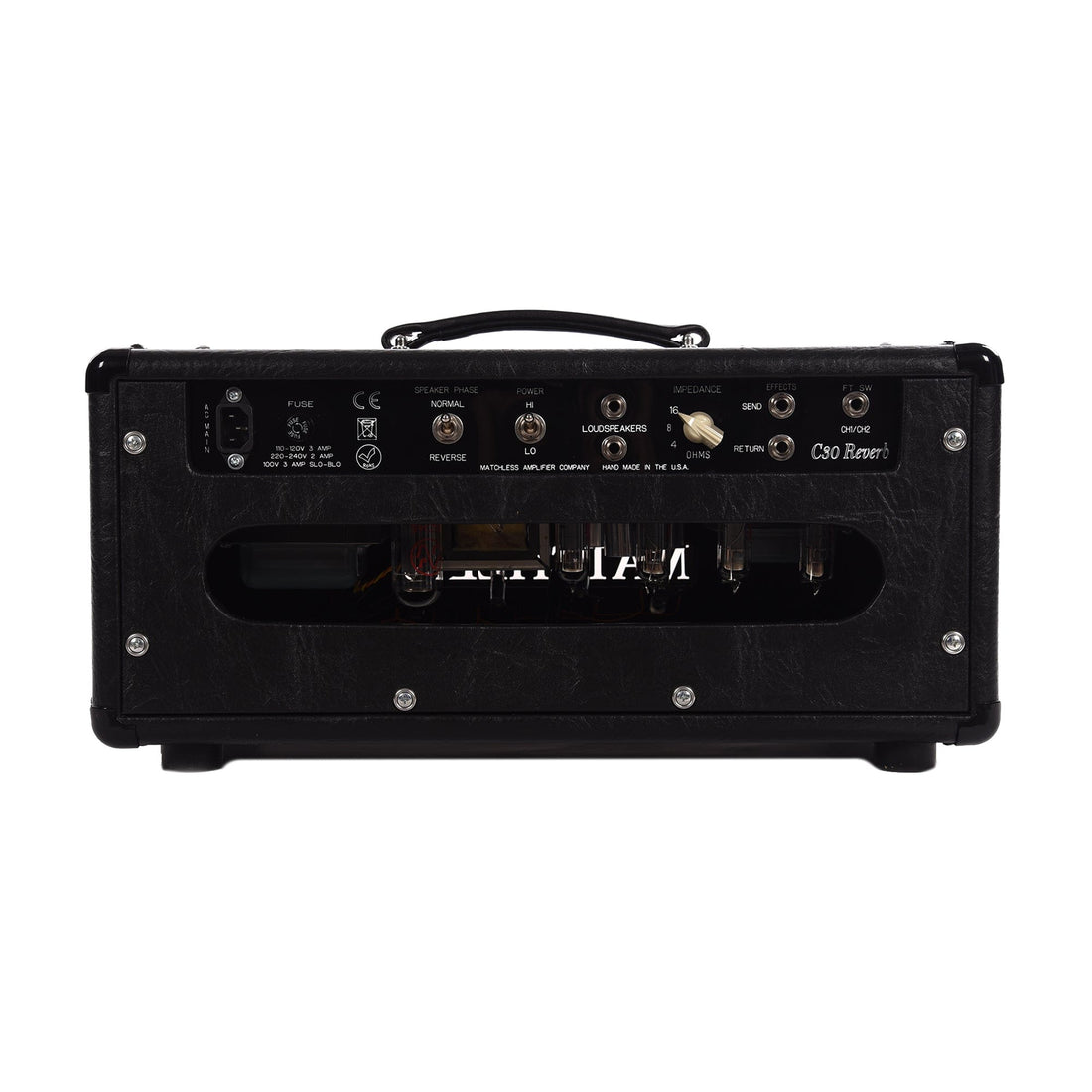 Matchless HC-30 Reverb 30W Head Black – Chicago Music Exchange