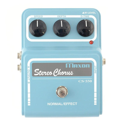 Maxon CS-550 Stereo Chorus Effects and Pedals / Chorus and Vibrato