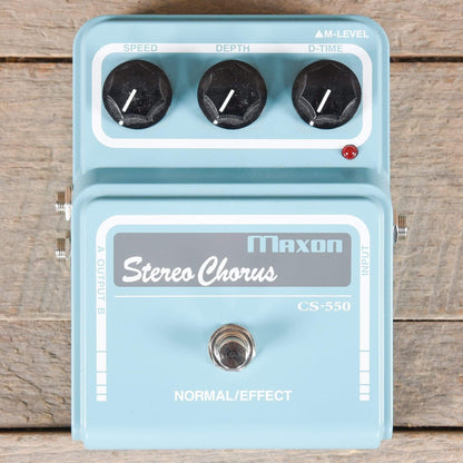Maxon CS-550 Stereo Chorus Effects and Pedals / Chorus and Vibrato