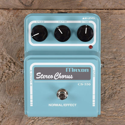 Maxon CS-550 Stereo Chorus Effects and Pedals / Chorus and Vibrato