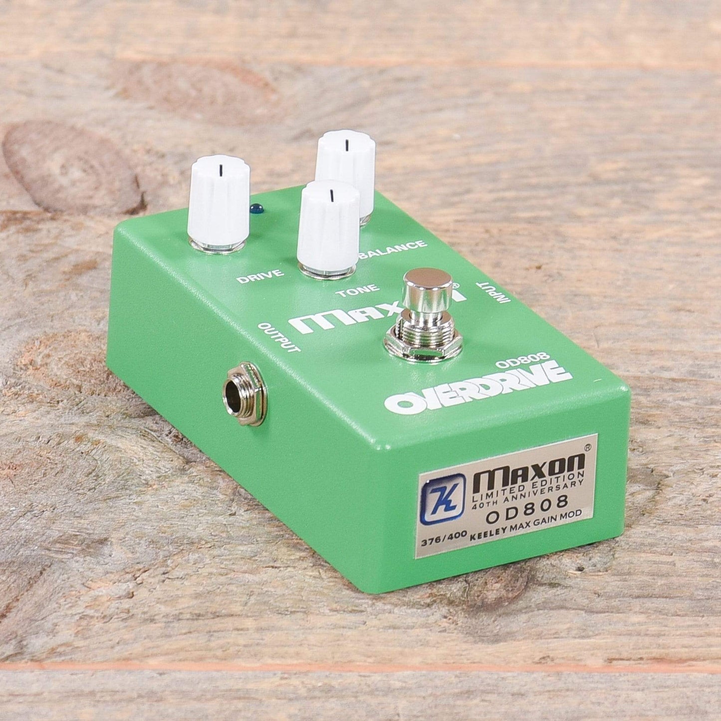 Maxon 40th Anniversary Keeley-Modded OD808 Effects and Pedals / Overdrive and Boost