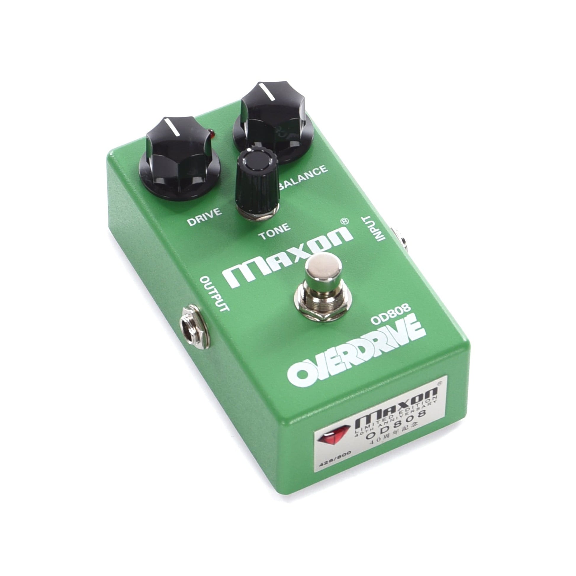 Maxon OD808 v2 Limited Edition 40th Anniversary (#401-800) Effects and Pedals / Overdrive and Boost