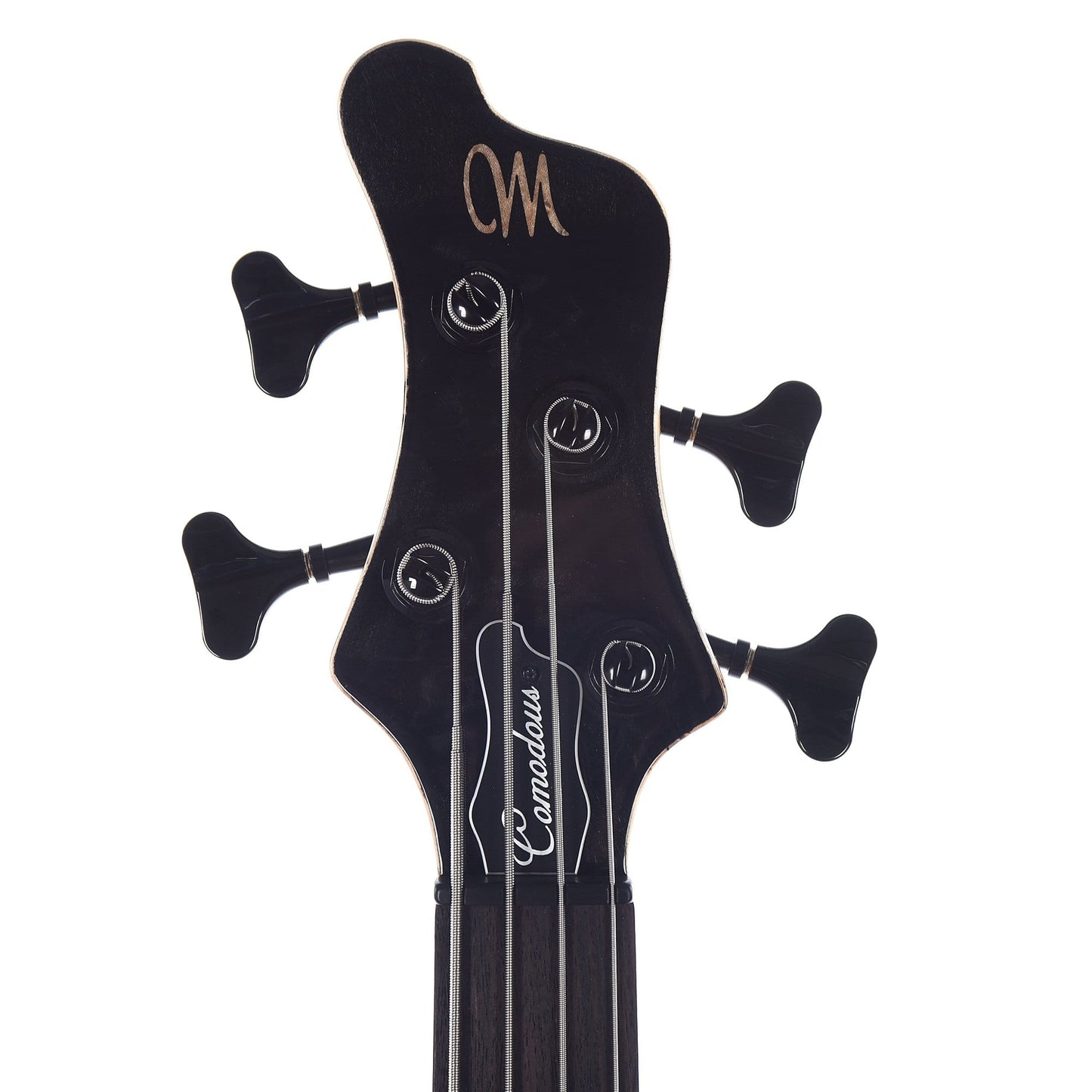 Mayones Comodous Classic 4-String Trans Black Gloss w/Aguilar DCB Soapbars & Aguilar OBP-3 Pre-Amp Bass Guitars / 4-String