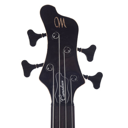 Mayones Comodous Classic 4-String Trans Black Gloss w/Aguilar DCB Soapbars & Aguilar OBP-3 Pre-Amp Bass Guitars / 4-String