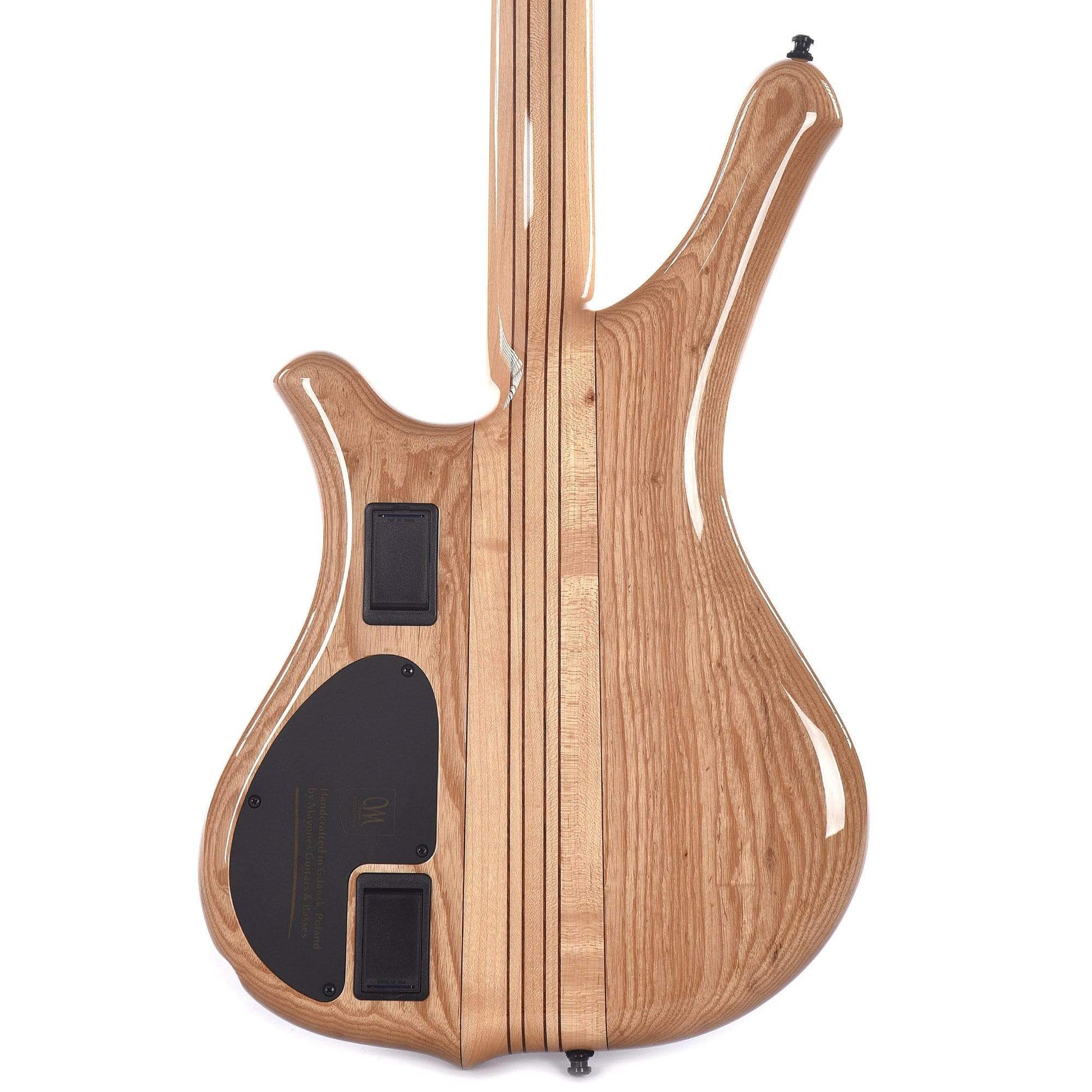 Mayones Comodous Classic 4-String Trans Black Gloss w/Aguilar DCB Soapbars & Aguilar OBP-3 Pre-Amp Bass Guitars / 4-String