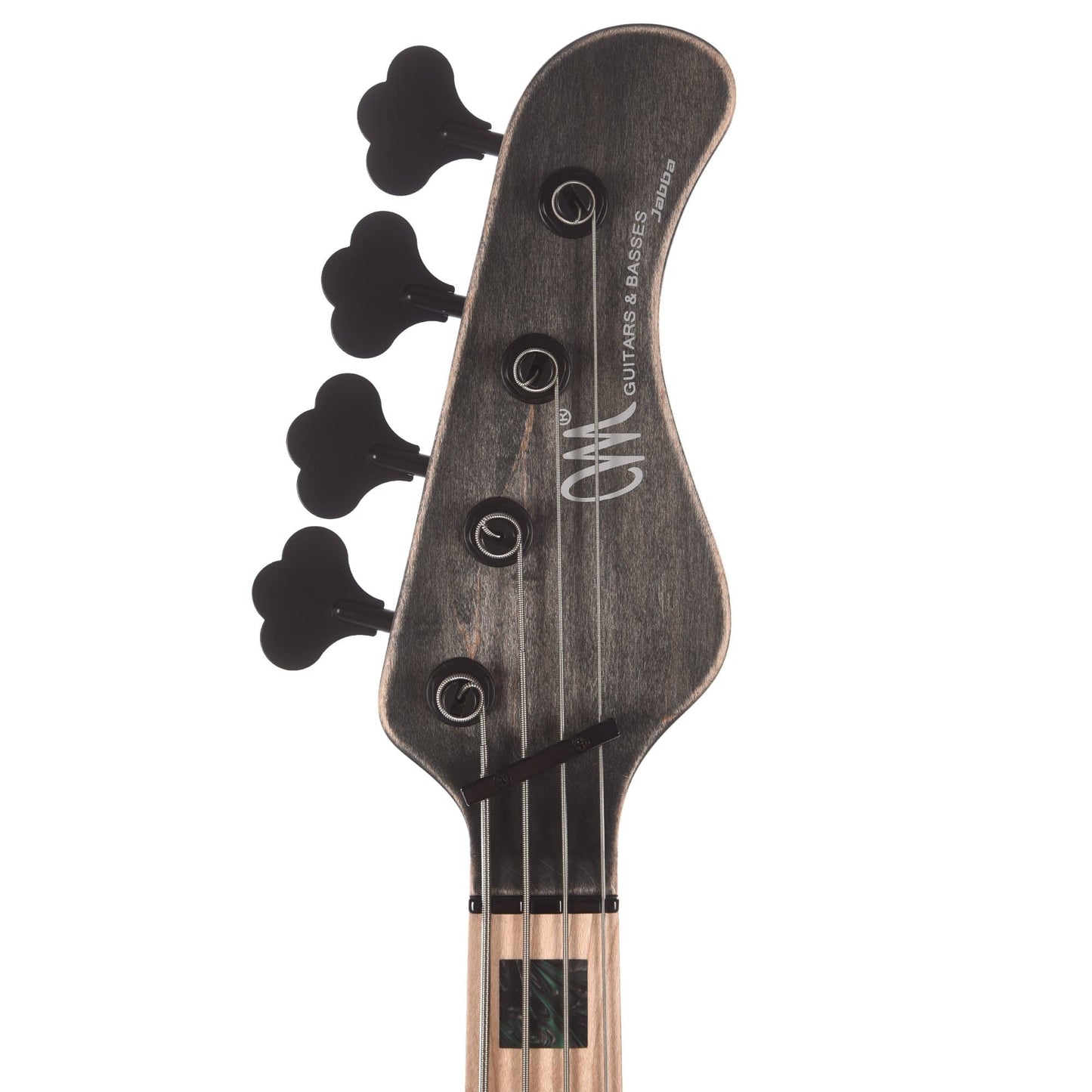 Mayones Jabba Custom 4-String Eye Poplar Green Velvet Antique Raw Bass Guitars / 4-String