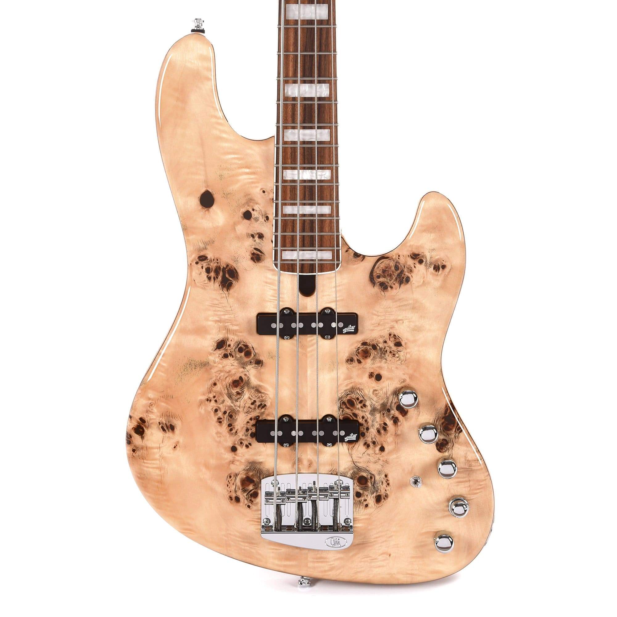 Mayones Jabba Custom 4-String Eye Poplar Natural Gloss – Chicago