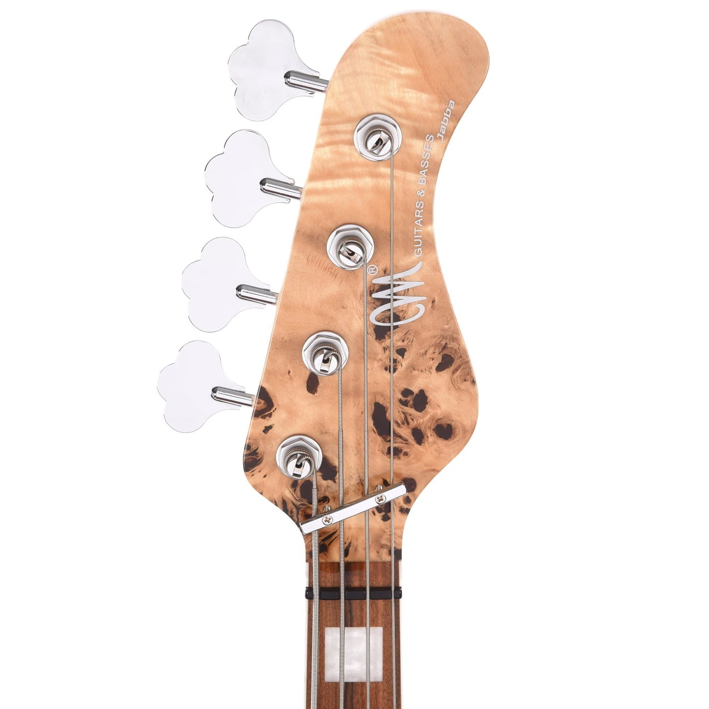 Mayones Jabba Custom 4-String Eye Poplar Natural Gloss Bass Guitars / 4-String