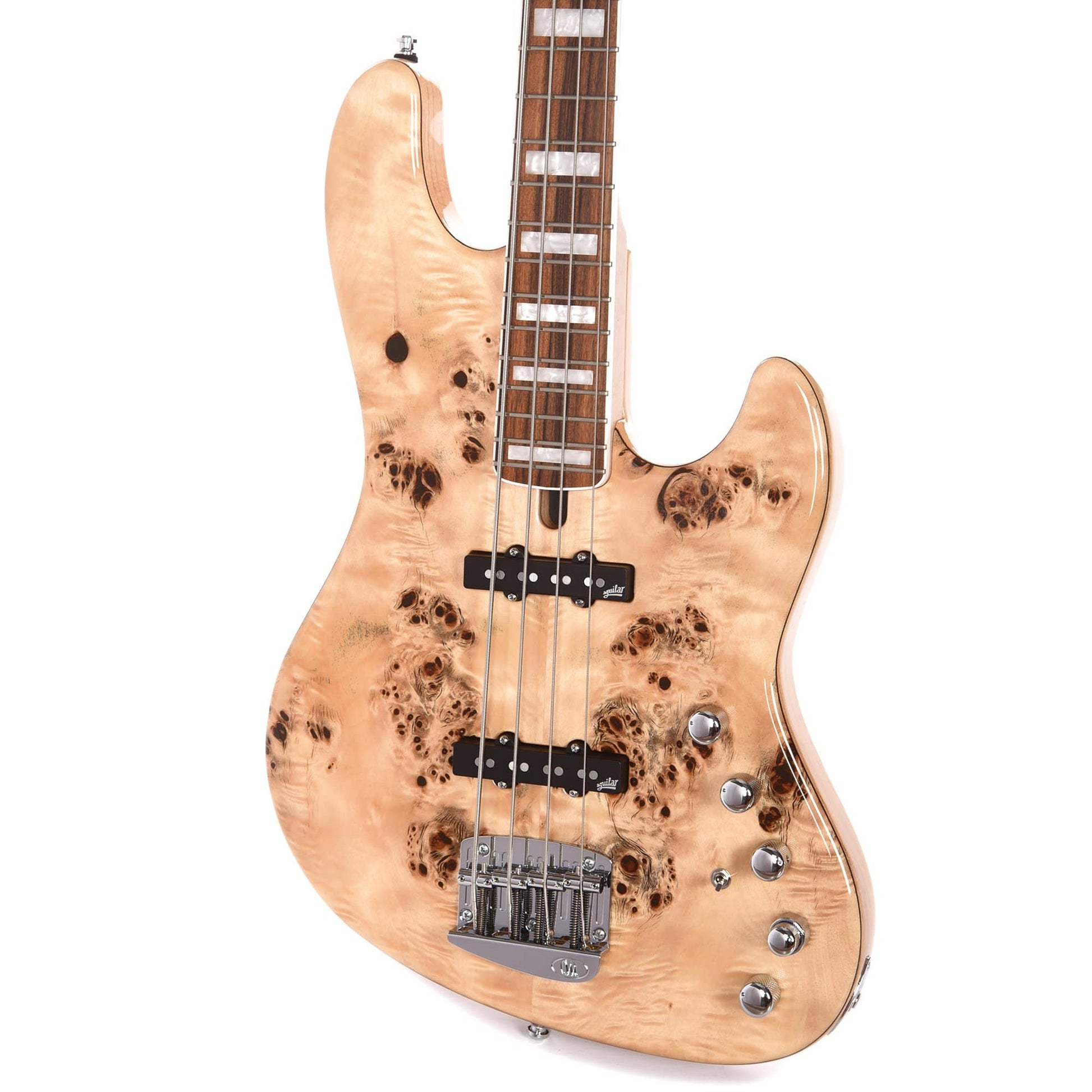 Mayones Jabba Custom 4-String Eye Poplar Natural Gloss Bass Guitars / 4-String