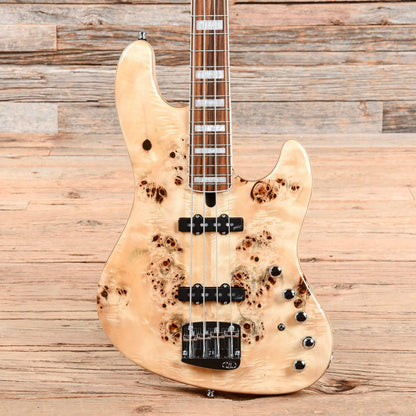 Mayones Jabba Custom 4-String Eye Poplar Natural Gloss 2019 Bass Guitars / 4-String