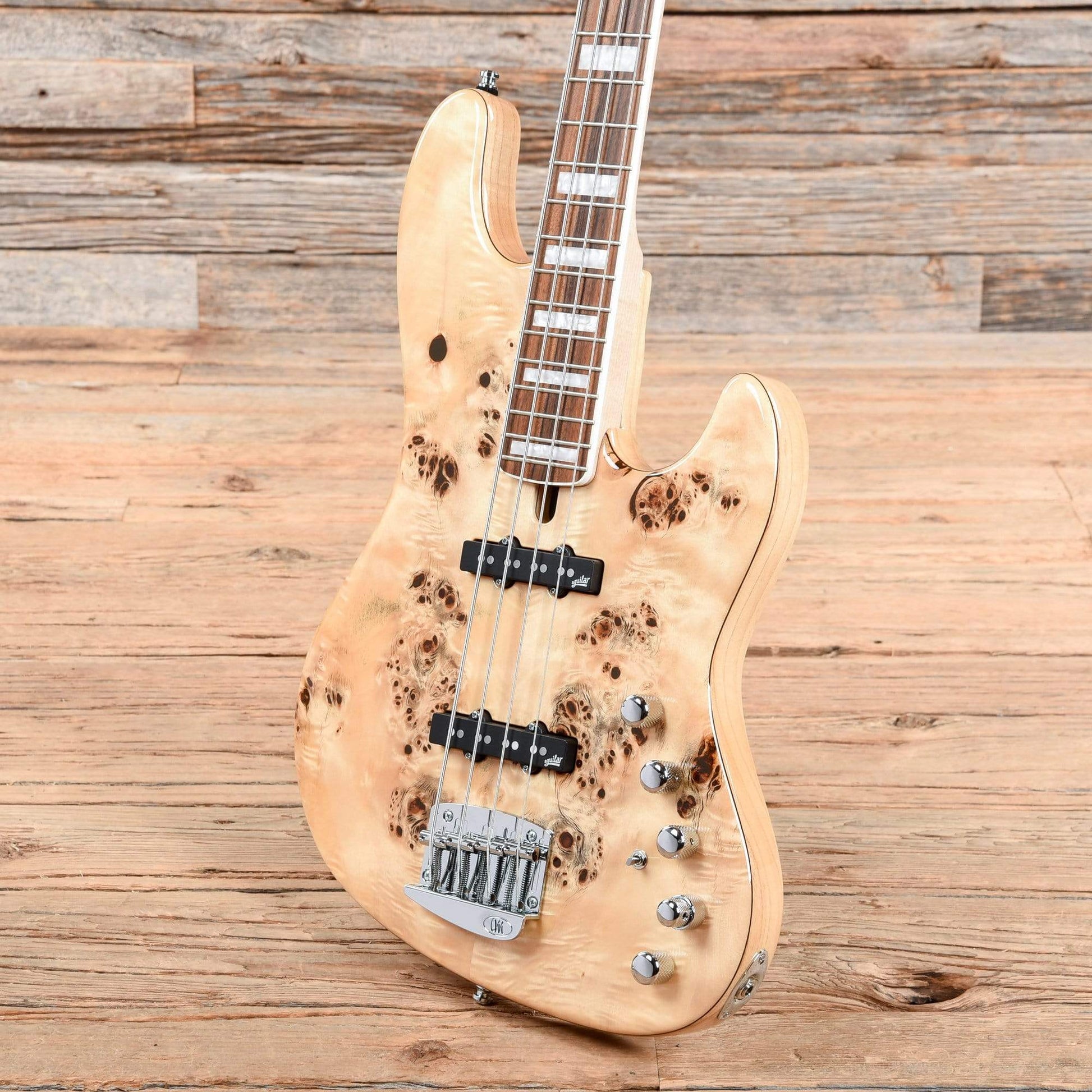 Mayones Jabba Custom 4-String Eye Poplar Natural Gloss 2019 Bass Guitars / 4-String