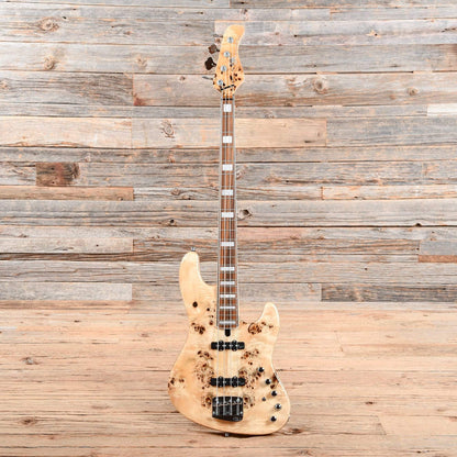 Mayones Jabba Custom 4-String Eye Poplar Natural Gloss 2019 Bass Guitars / 4-String