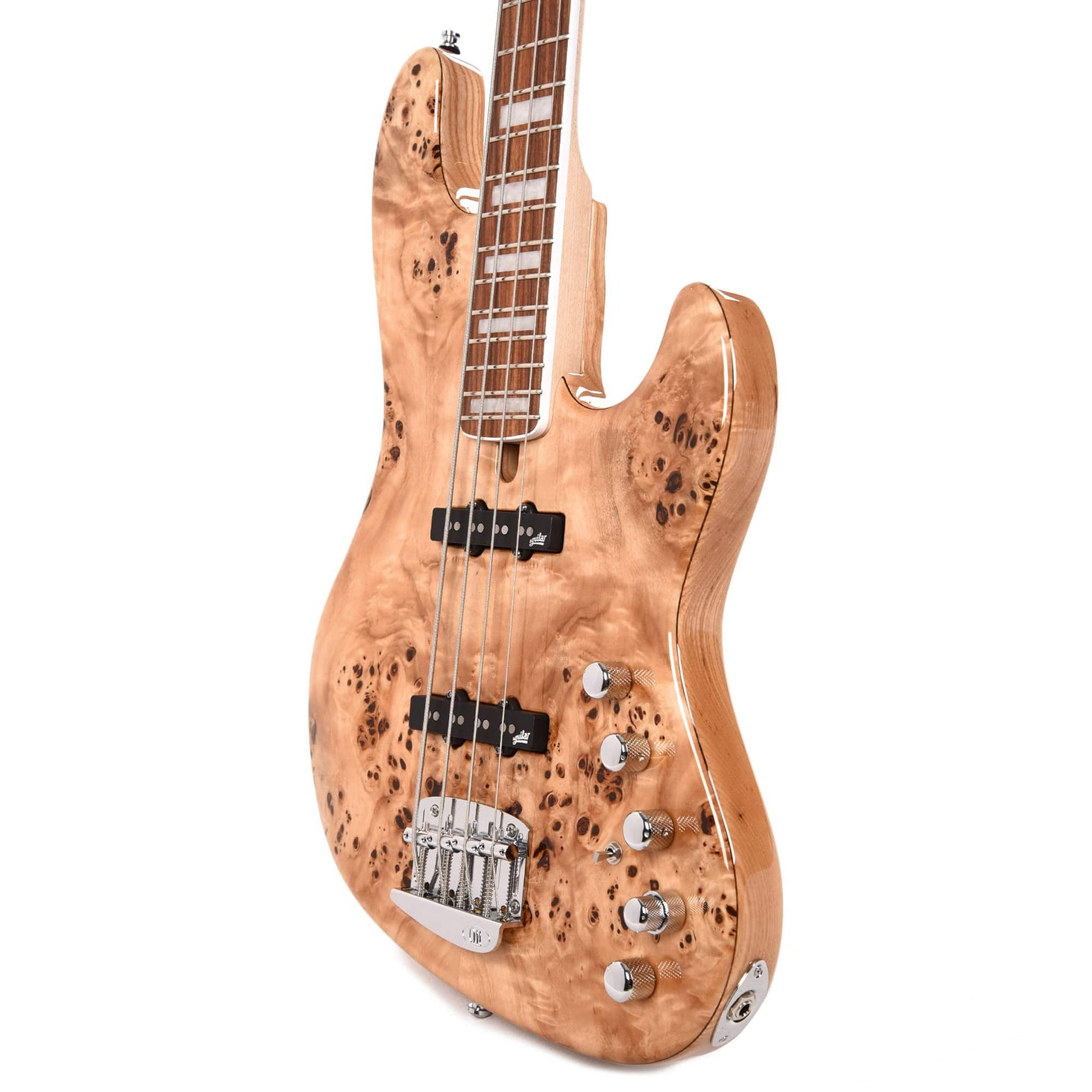 Mayones Jabba Custom 4-String Eye Poplar Natural Gloss Bass Guitars / 4-String