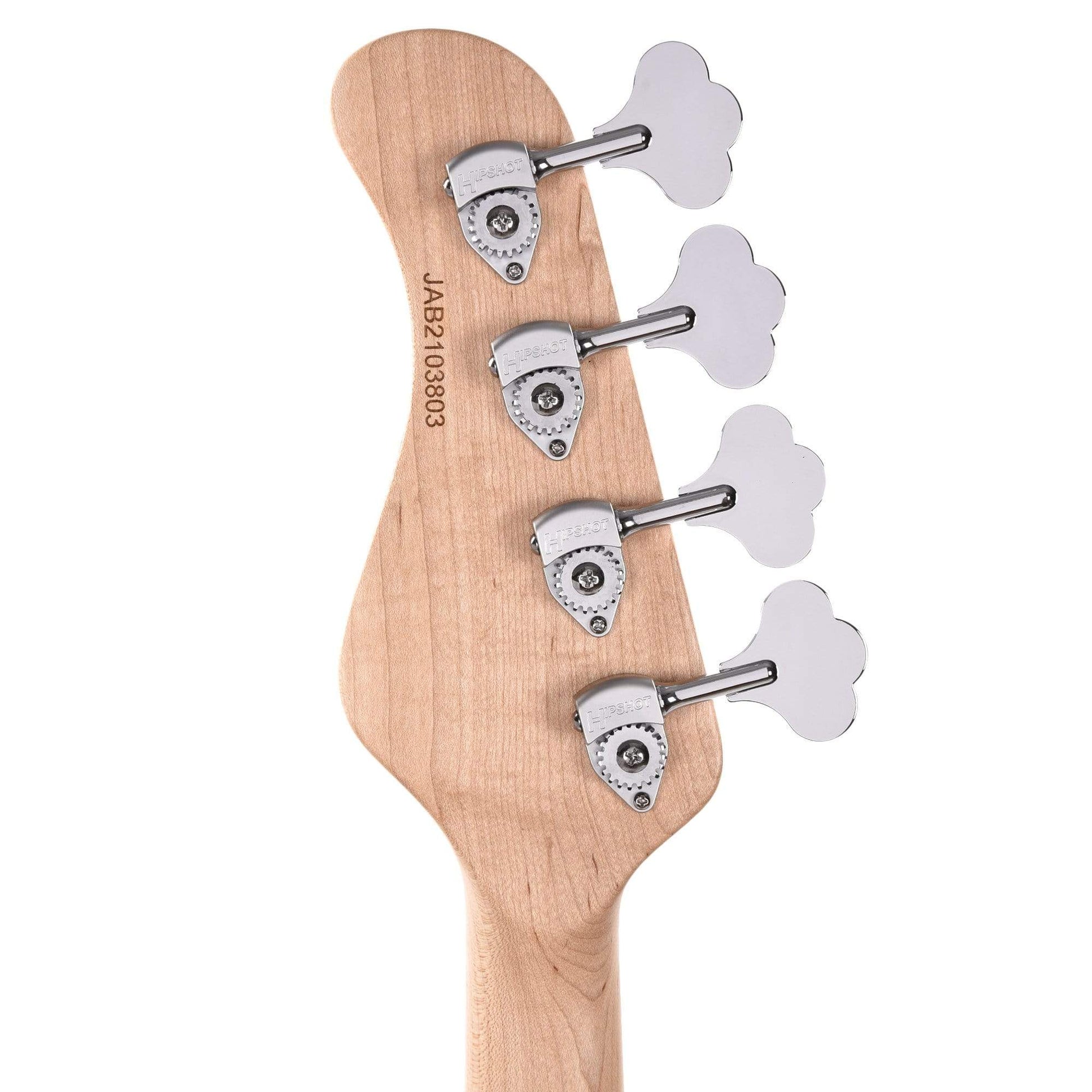 Mayones Jabba Custom 4-String Eye Poplar Natural Gloss Bass Guitars / 4-String