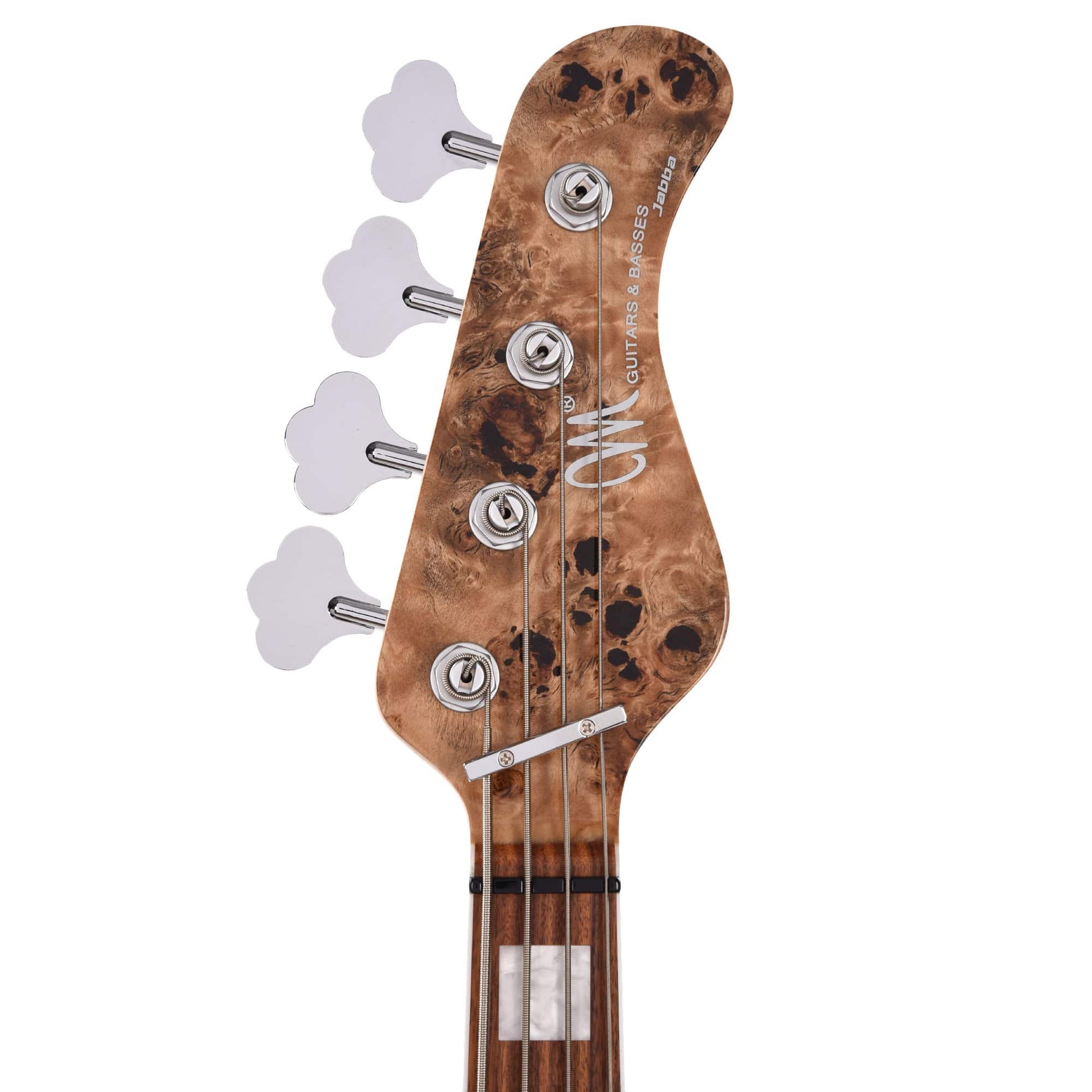 Mayones Jabba Custom 4-String Eye Poplar Natural Gloss Bass Guitars / 4-String