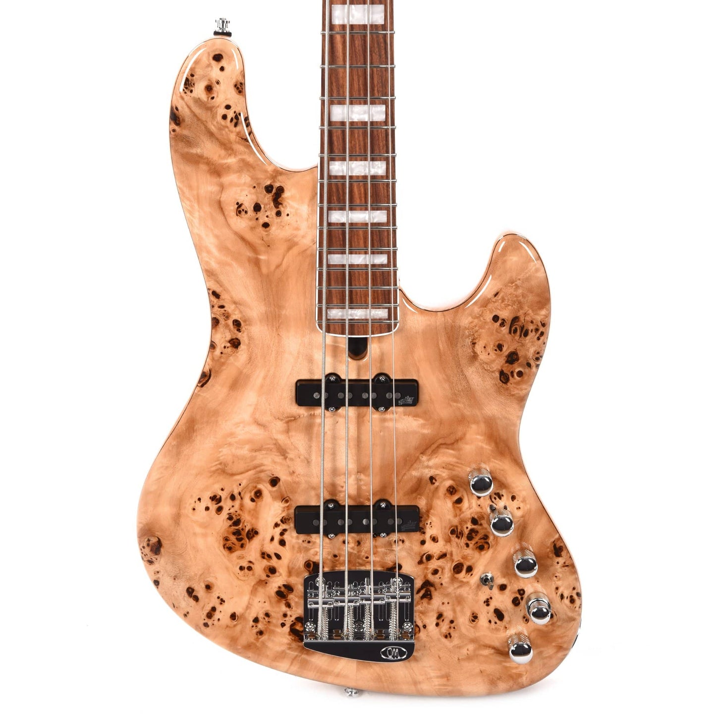 Mayones Jabba Custom 4-String Eye Poplar Natural Gloss Bass Guitars / 4-String