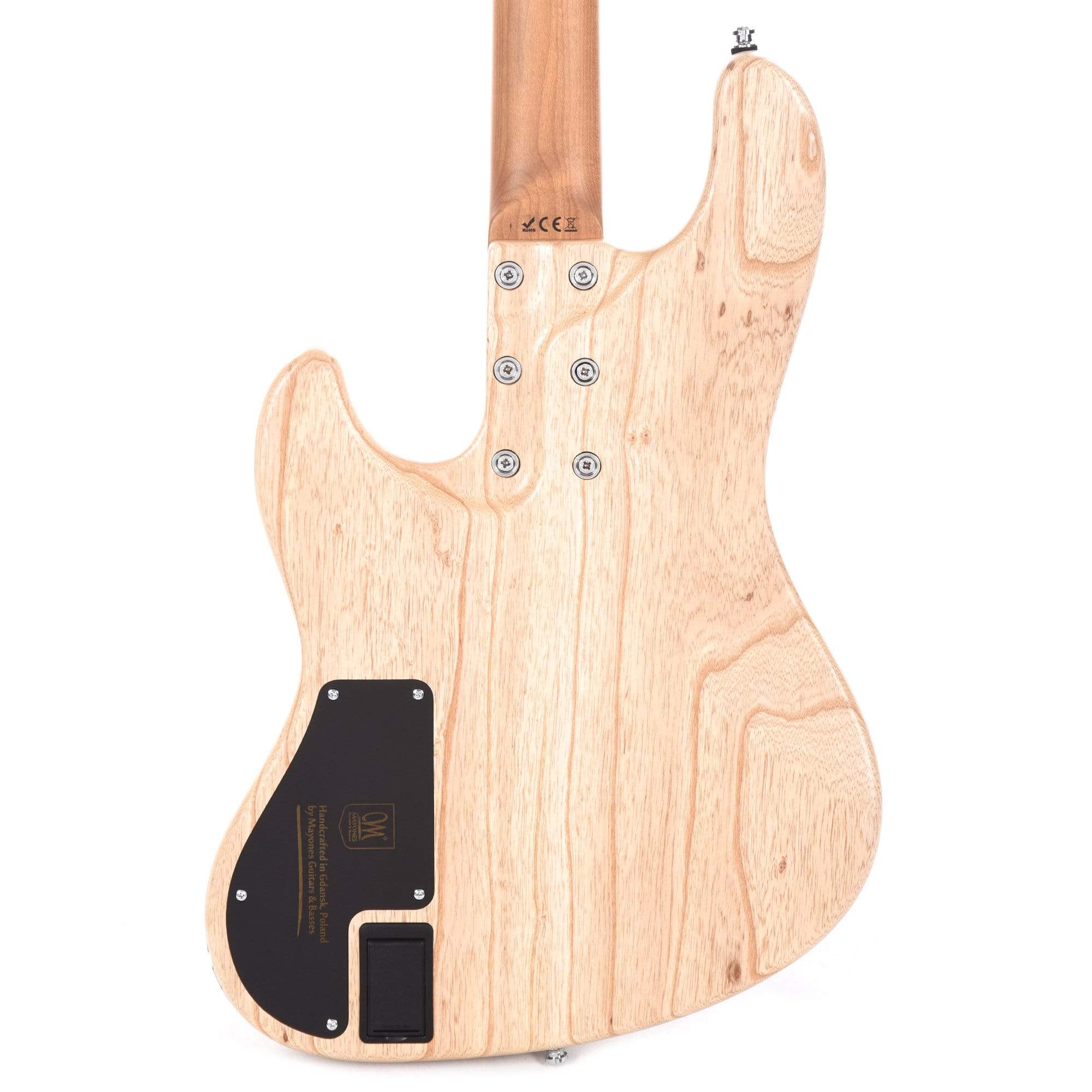 Mayones Jabba Custom 4-String Quilted Maple Trans Dirty Blue Matt Bass Guitars / 4-String