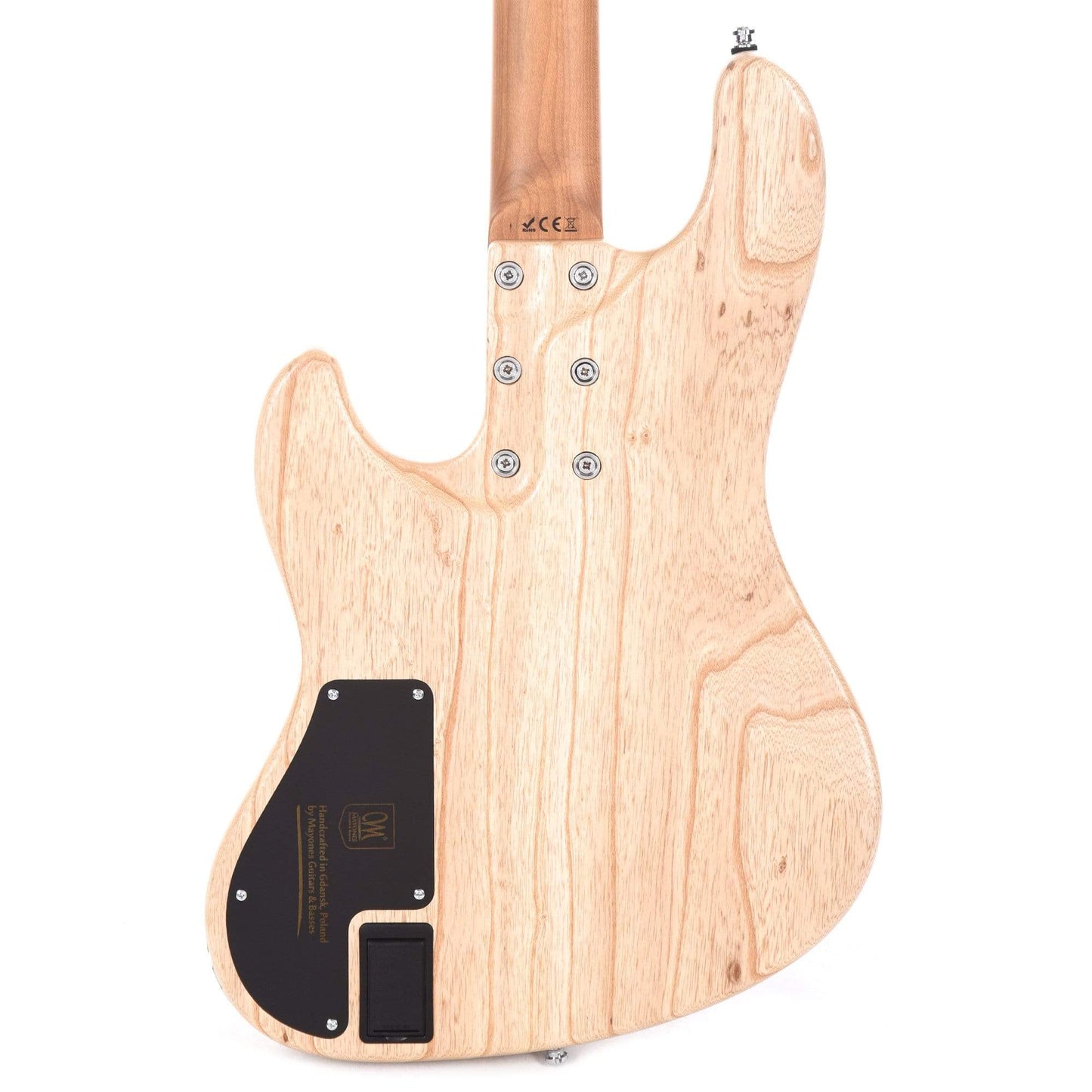 Mayones Jabba Custom 4-String Quilted Maple Trans Dirty Blue Matt Bass Guitars / 4-String