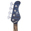 Mayones Jabba Custom 4-String Quilted Maple Trans Dirty Blue Matt Bass Guitars / 4-String