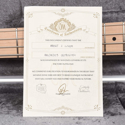 Mayones Patriot 4-String Ash Lava Burst Matt Bass Guitars / 4-String