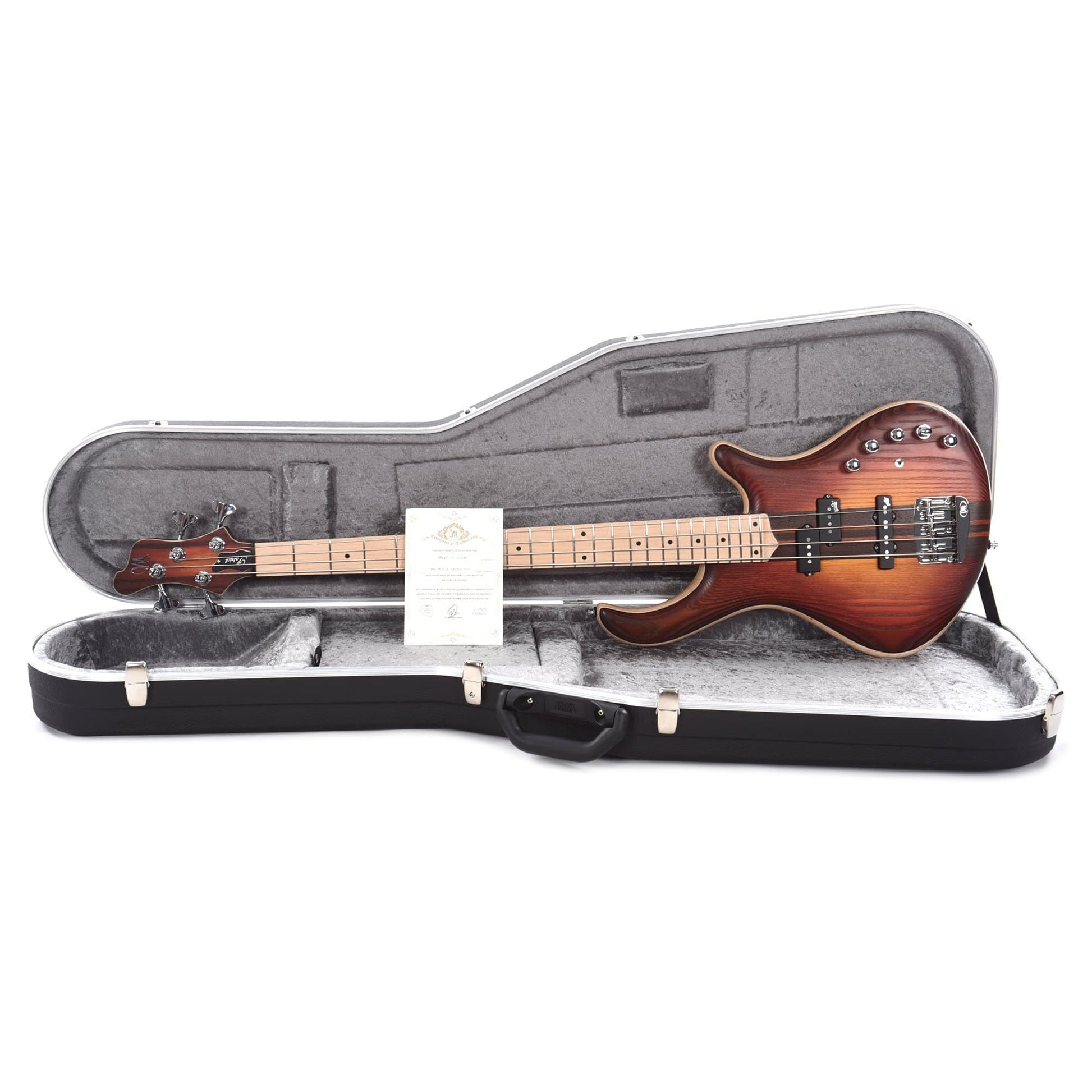 Mayones Patriot 4-String Ash Lava Burst Matt Bass Guitars / 4-String