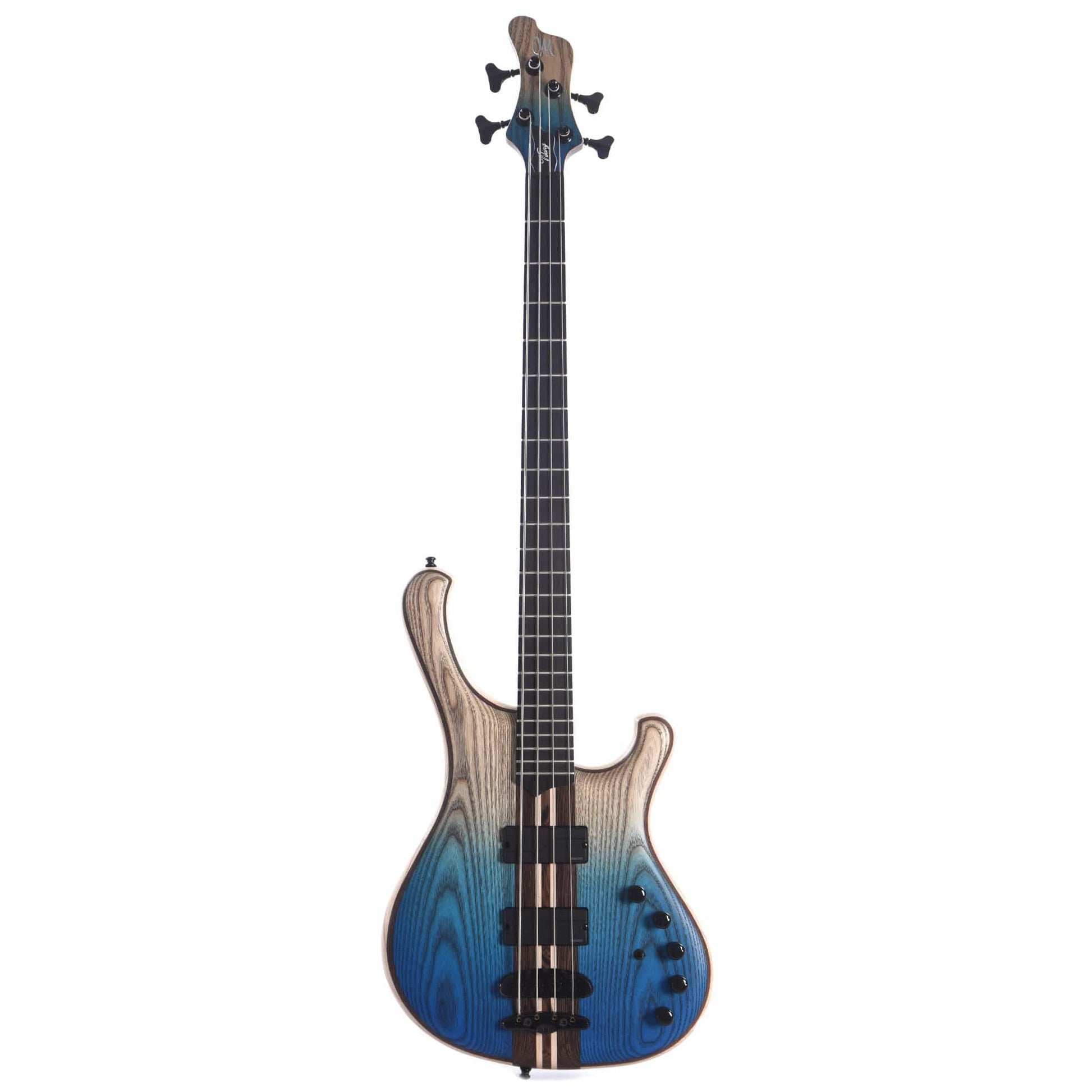 Mayones Viking 4 Blue Horizon w/Fishman Fluence Bass Guitars / 4-String