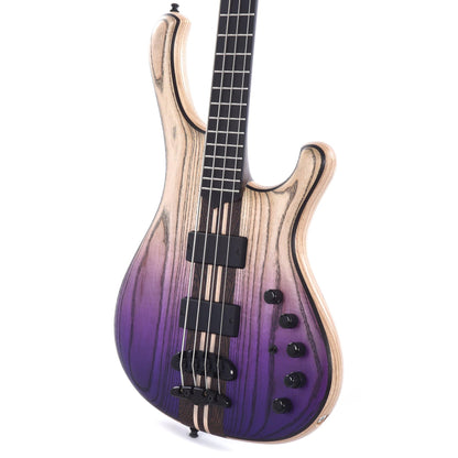Mayones Viking 4-String Jeans Black Purple Horizon Bass Guitars / 4-String