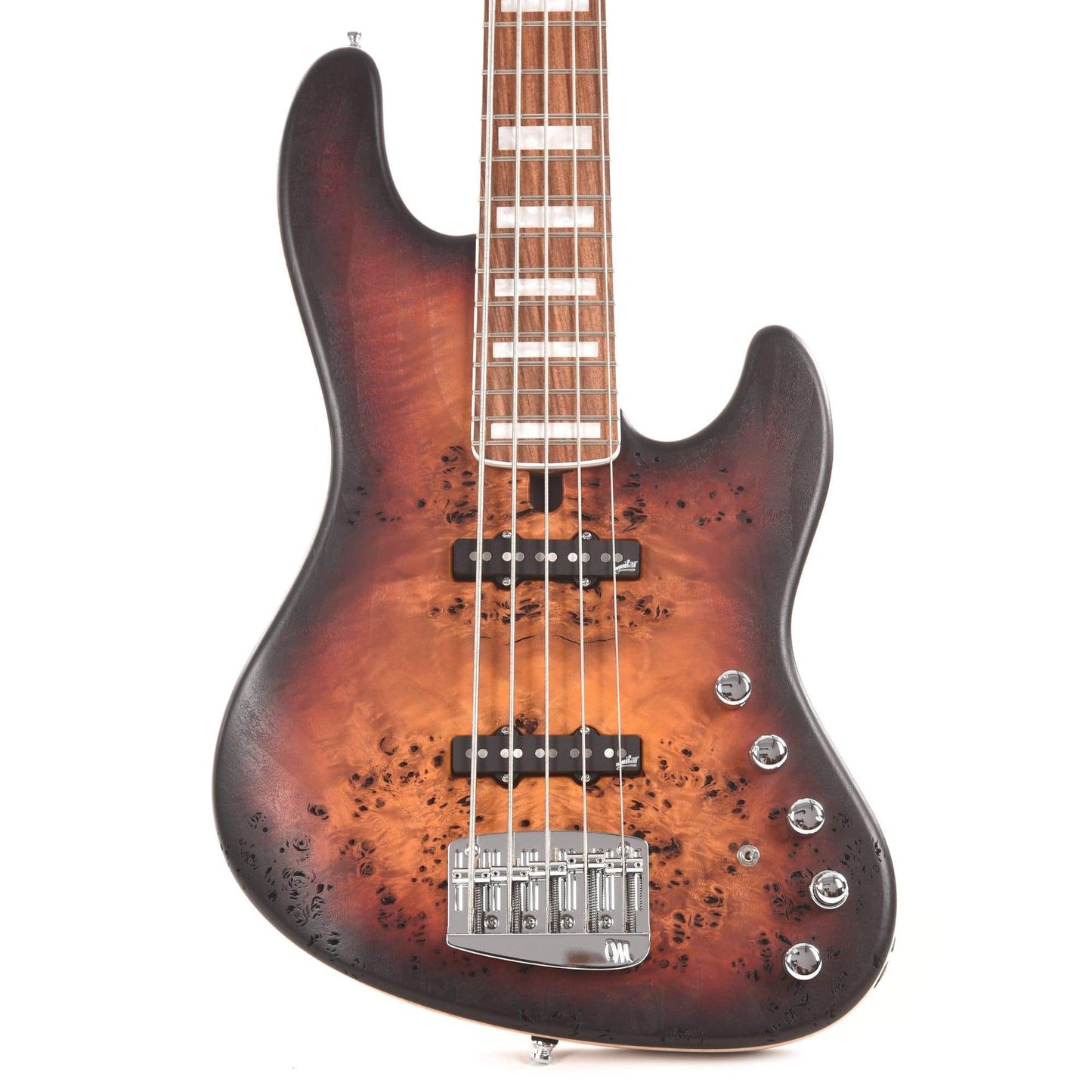 Mayones Jabba Custom 5-String Eye Poplar Trans Sunburst Raw Matt Bass Guitars / 5-String or More