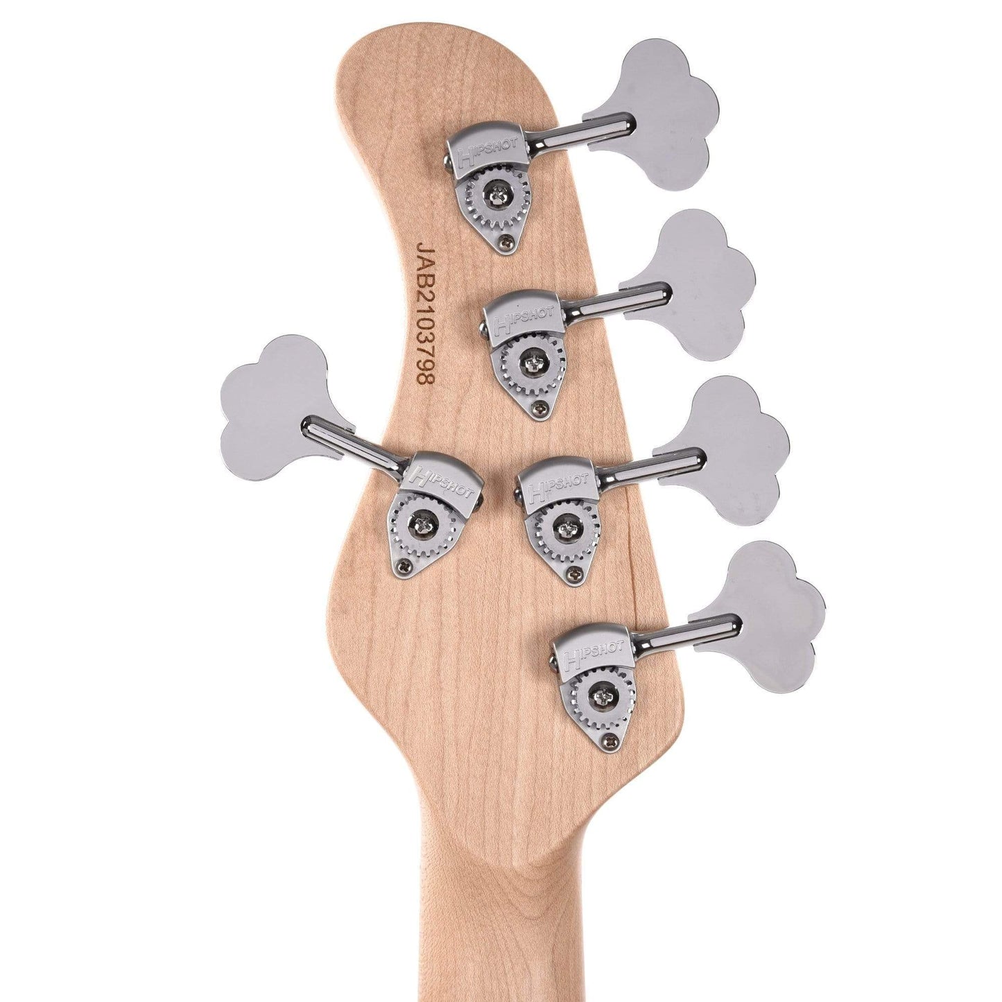 Mayones Jabba Custom BB 5-String Buckeye Burl Natural Black Burst Gloss Bass Guitars / 5-String or More