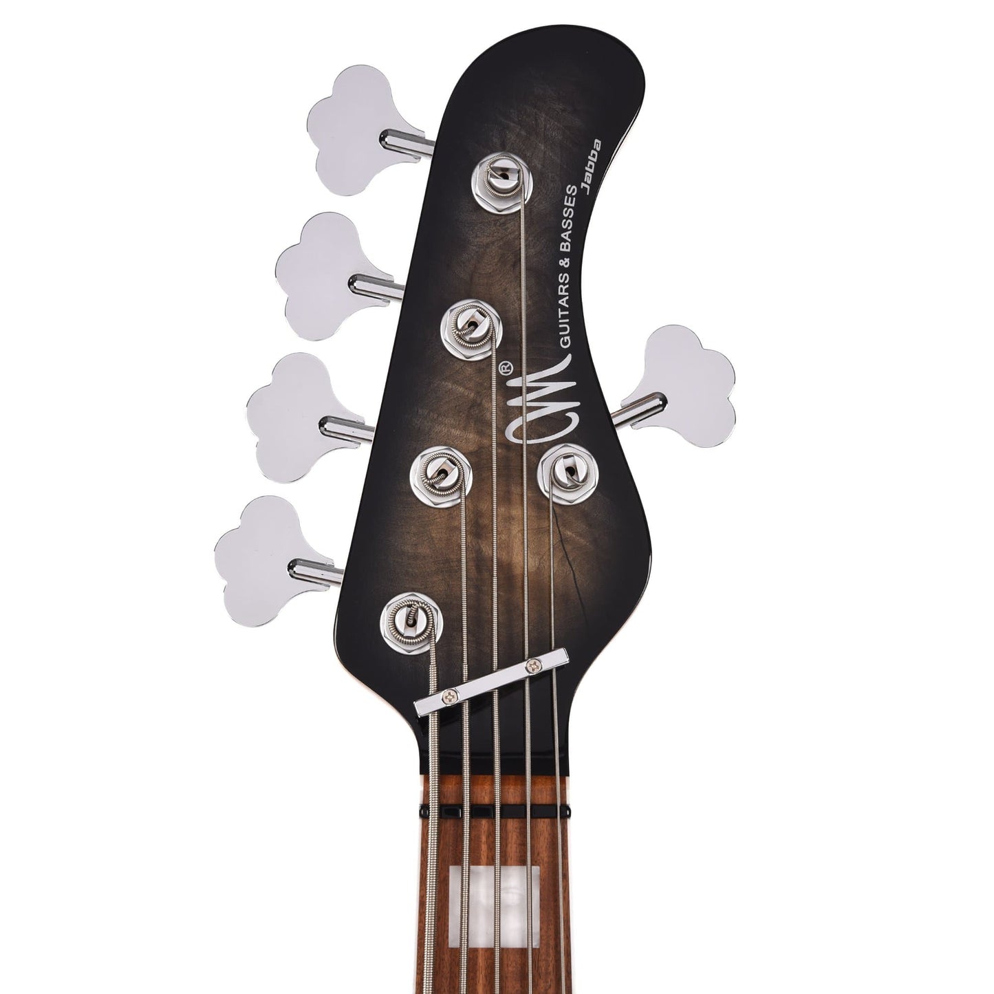 Mayones Jabba Custom BB 5-String Buckeye Burl Natural Black Burst Gloss Bass Guitars / 5-String or More