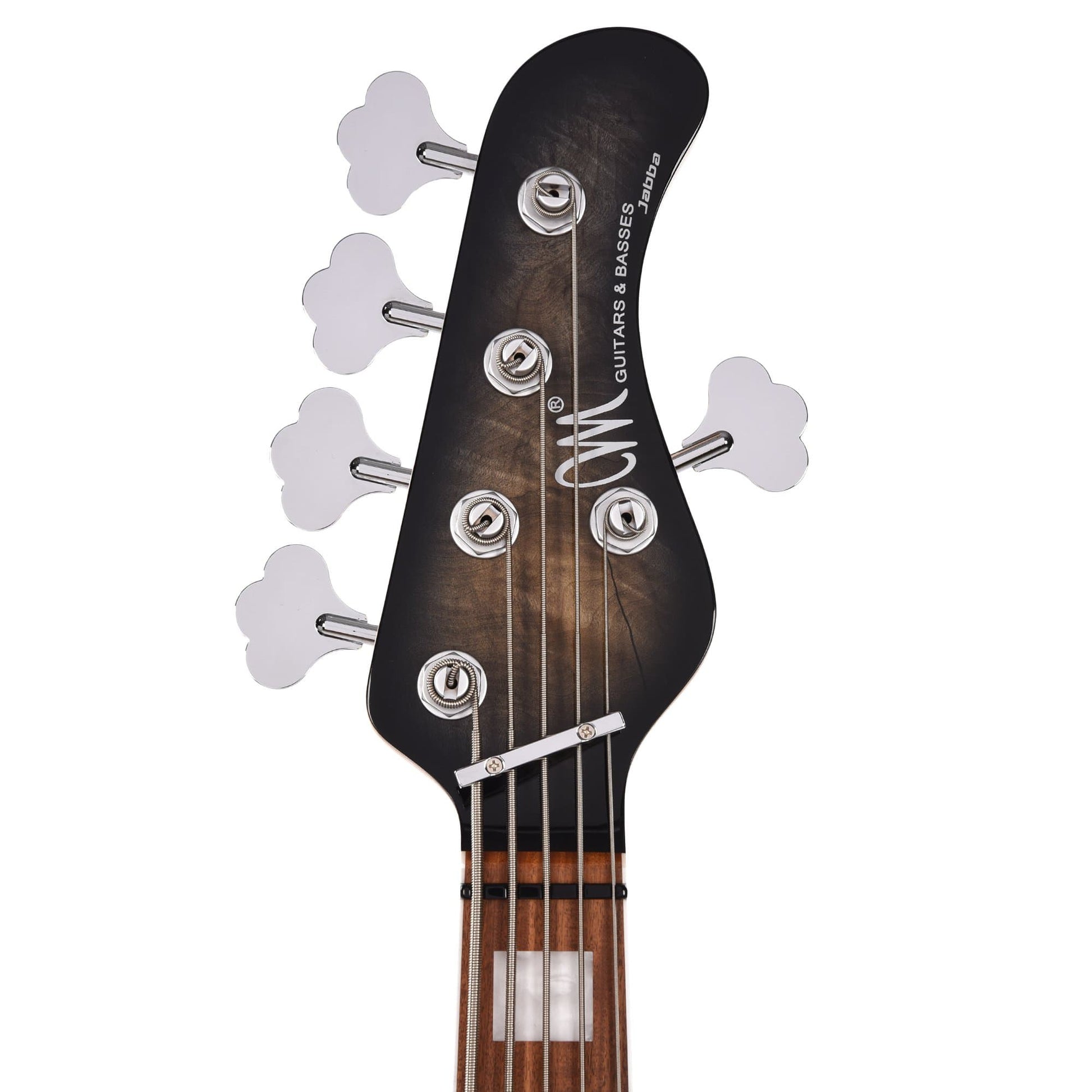 Mayones Jabba Custom BB 5-String Buckeye Burl Natural Black Burst Gloss Bass Guitars / 5-String or More