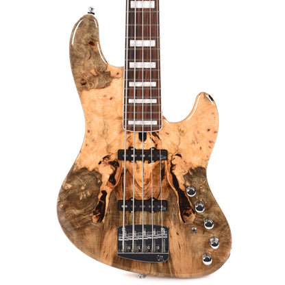 Mayones Jabba Custom BB 5-String Buckeye Burl Natural Gloss Bass Guitars / 5-String or More