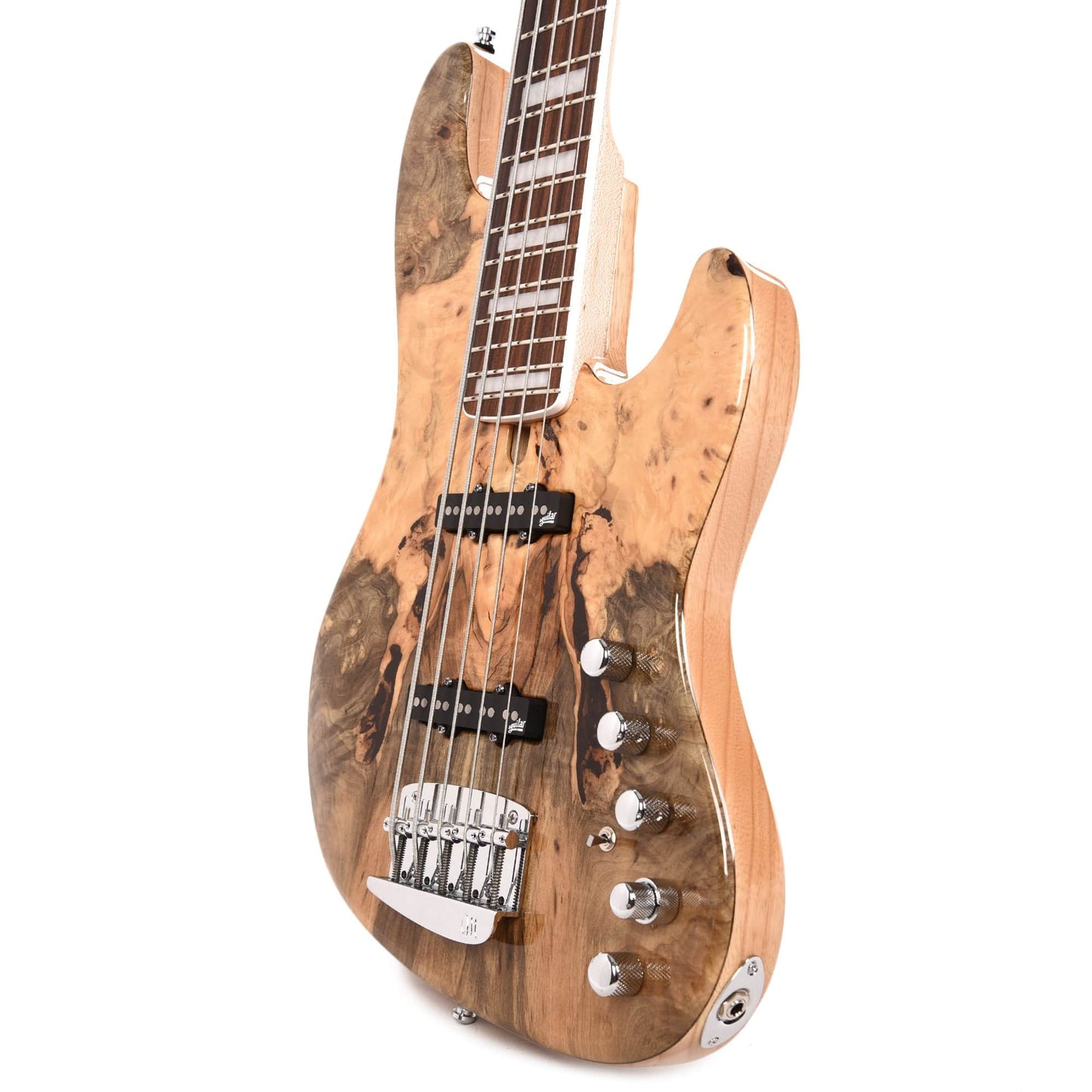 Mayones Jabba Custom BB 5-String Buckeye Burl Natural Gloss Bass Guitars / 5-String or More