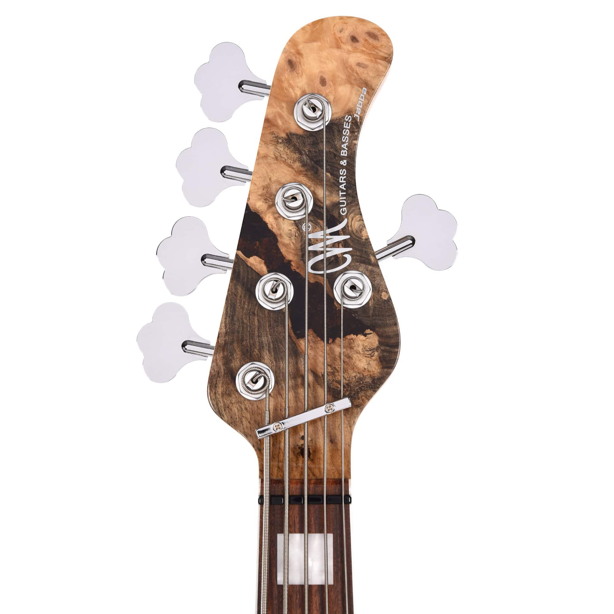 Mayones Jabba Custom BB 5-String Buckeye Burl Natural Gloss