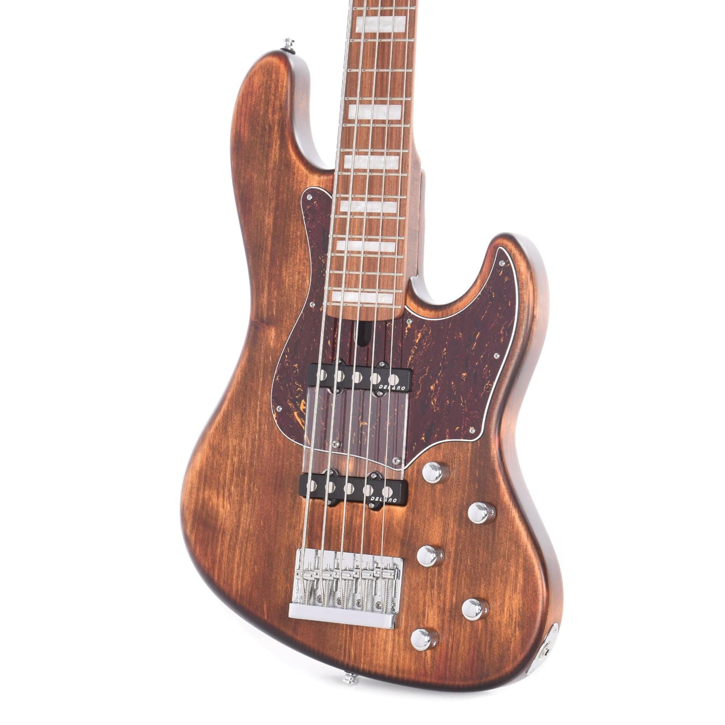 Mayones Jabba Hadrien Feraud Signature 5-String Spruce Antique Brown Satin Bass Guitars / 5-String or More