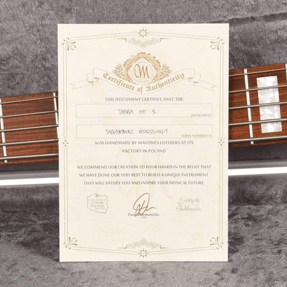 Mayones Jabba Hadrien Feraud Signature 5-String Spruce Top Bass Guitars / 5-String or More